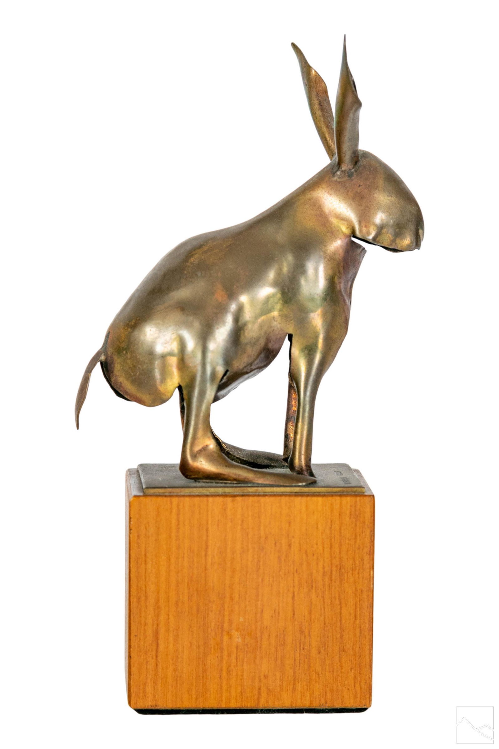 Norman Grag 1936-2008 Modern Brass Rabbit Statue (1 of 6)