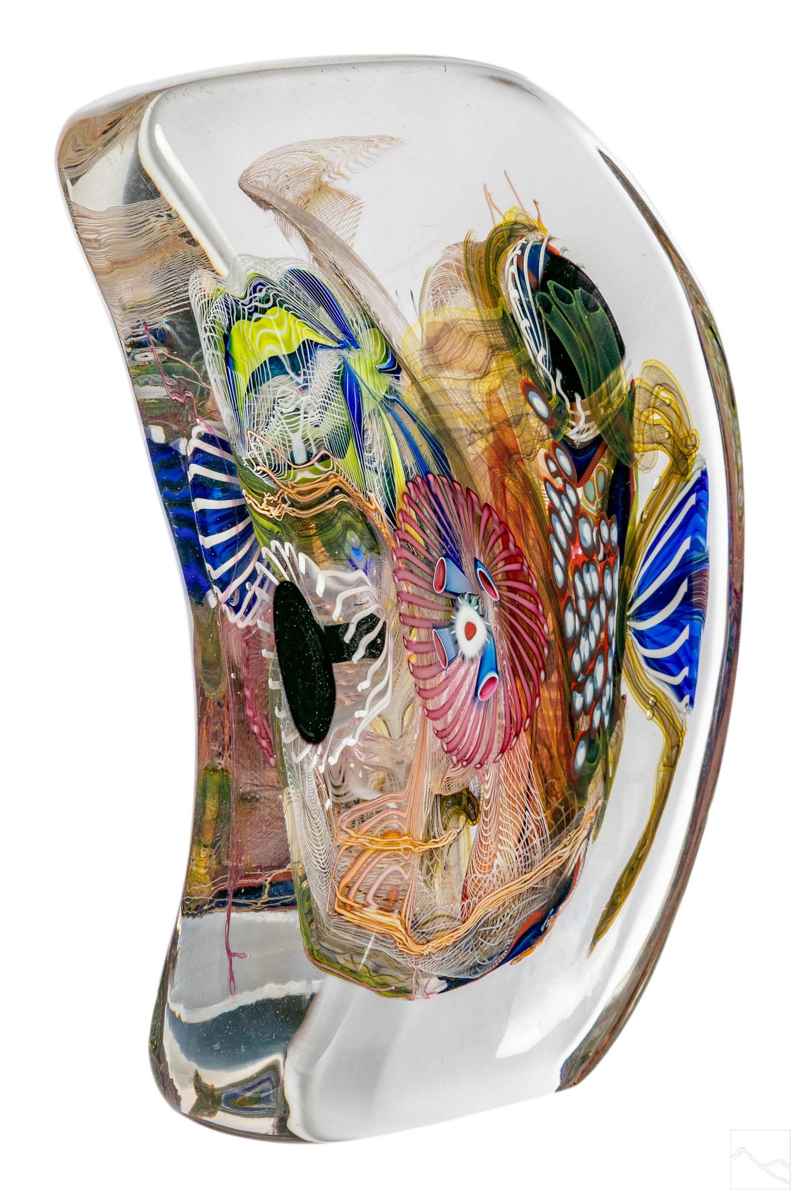 Wes Hunting b.1958 Abstract Studio Glass Sculpture (1 of 7)