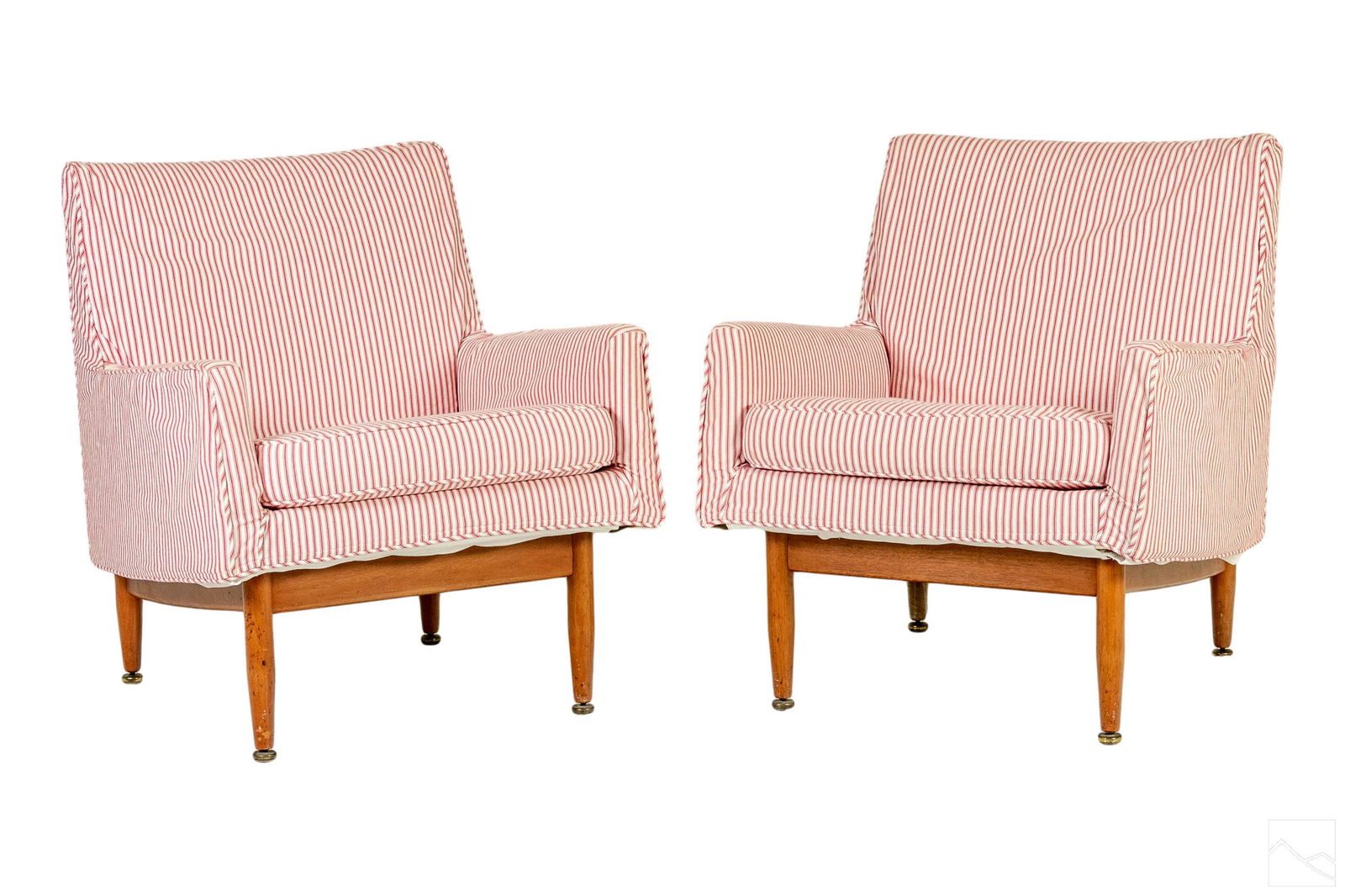 Jens Risom Danish Modern Reclining Lounge Chairs (1 of 5)