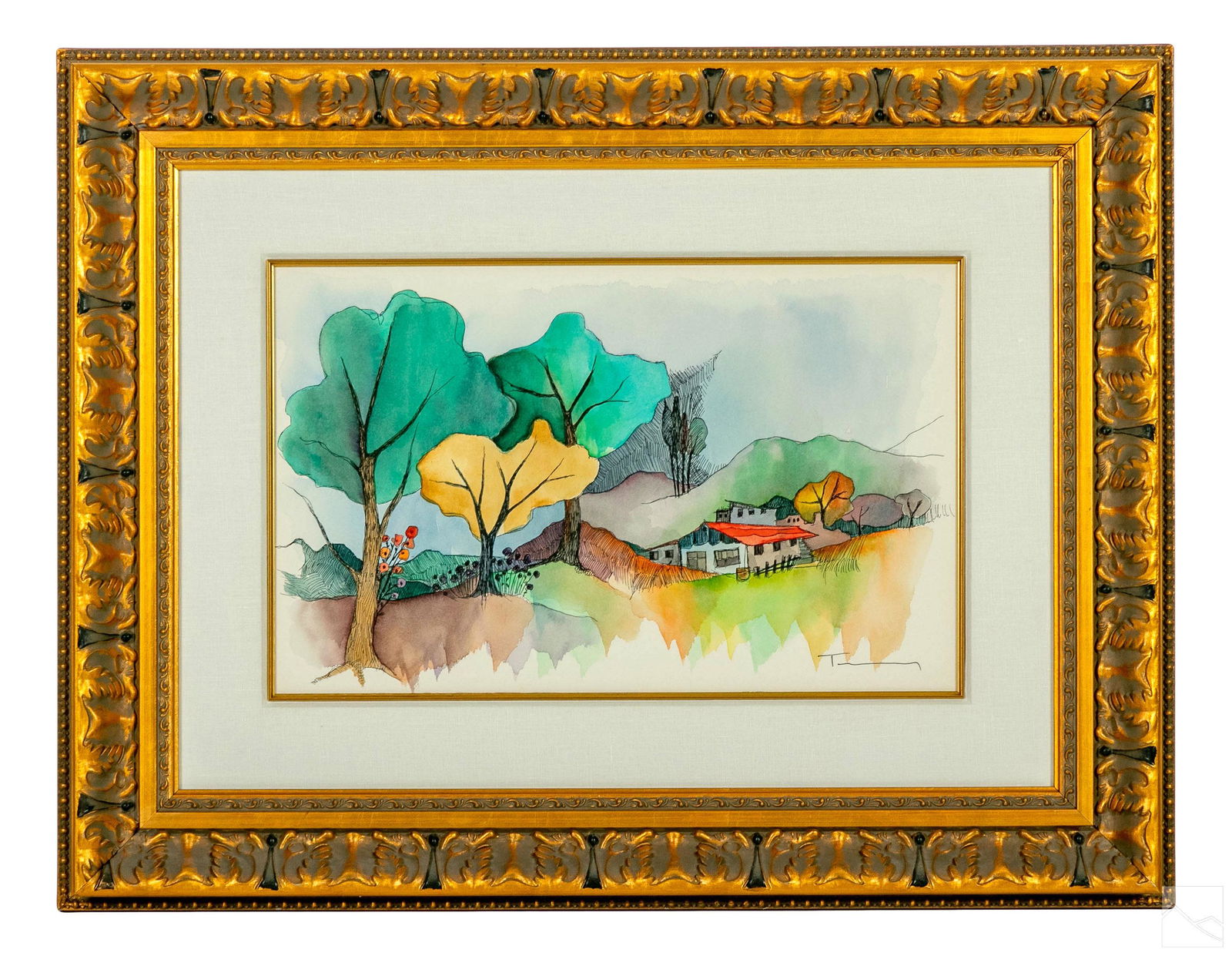 Itzchak Tarkay 1935-2012 Modern Figural Painting (1 of 4)