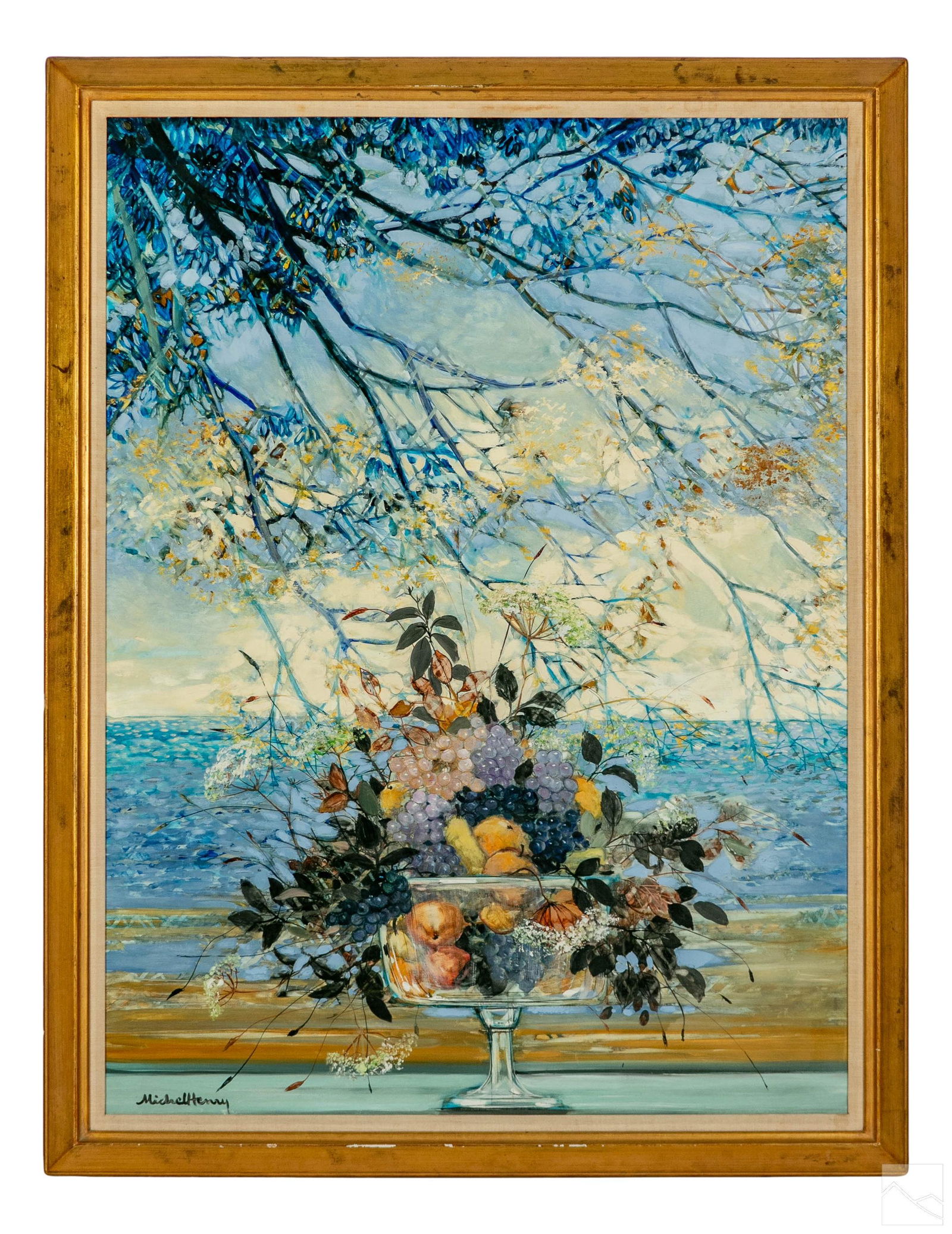 Michel Henry 1928-2016 French Still Life Painting (1 of 5)