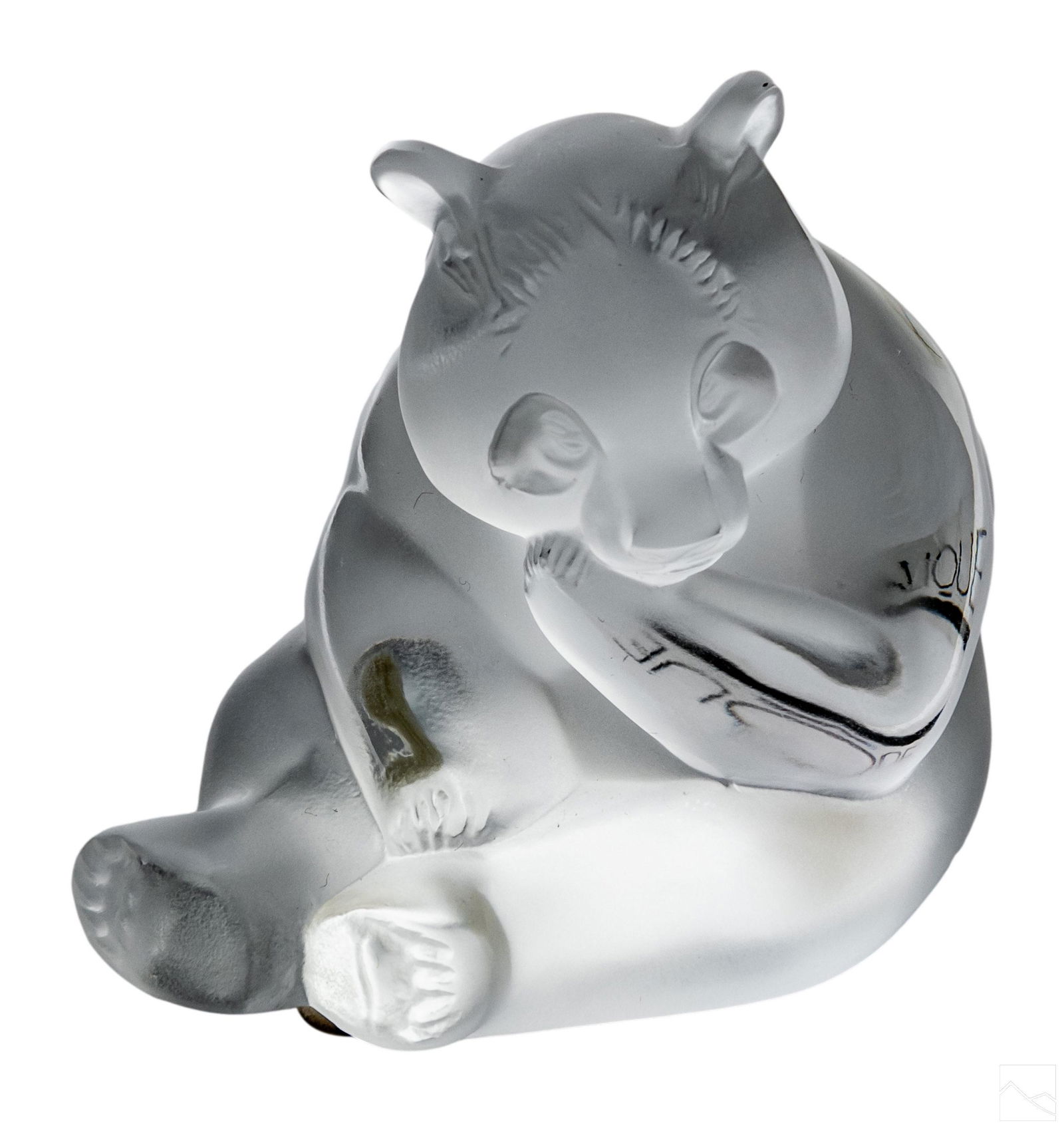 Lalique French Crystal Chinese Panda Bear Figurine (1 of 6)