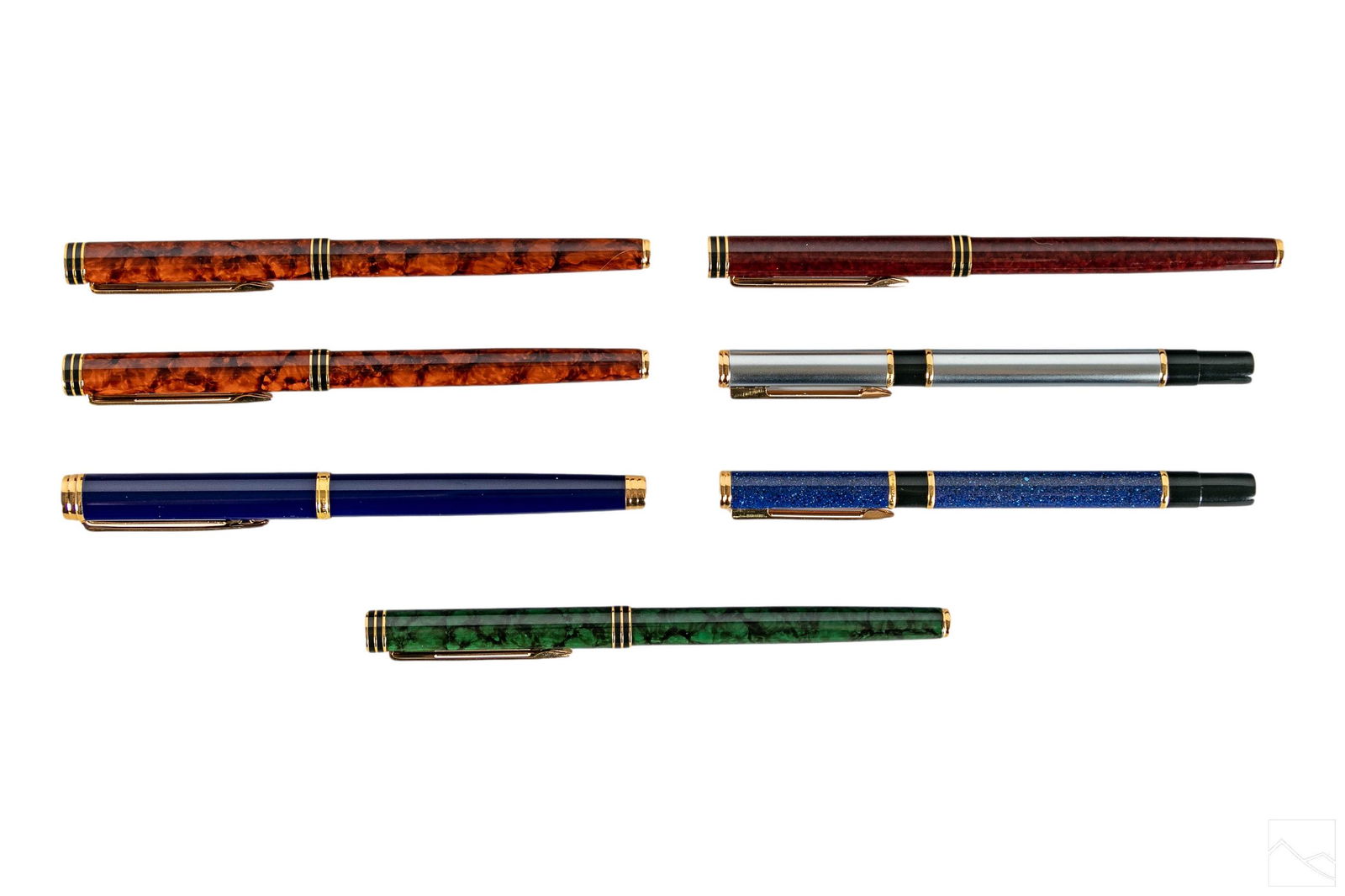 Waterman Paris Luxury Fountain & Ballpoint Pen LOT (1 of 5)