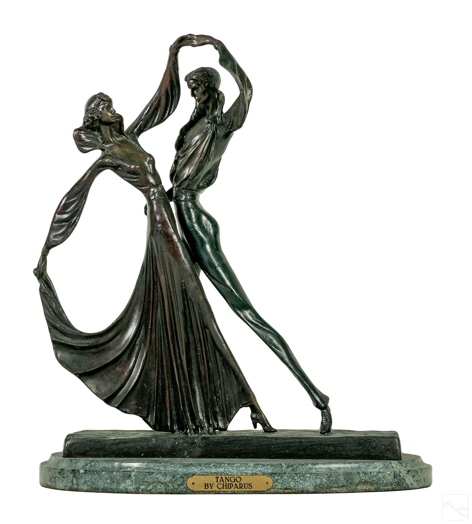 Bronze Tango Dancers Statue after Demetre Chiparus (1 of 7)