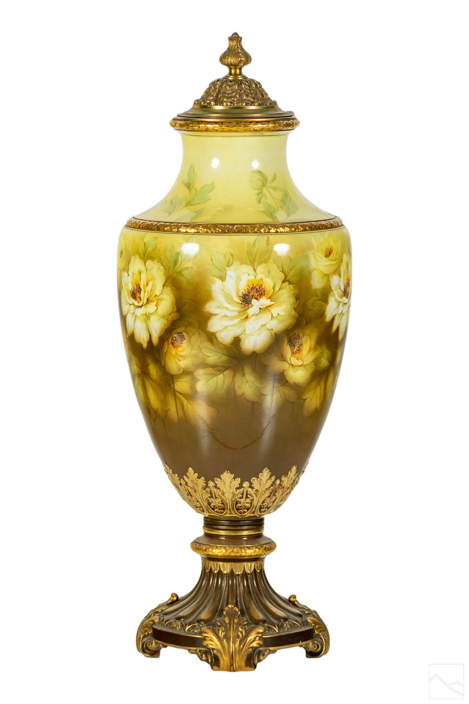 Royal Bonn German Porcelain Monumental Lidded Vase (1 of 6)