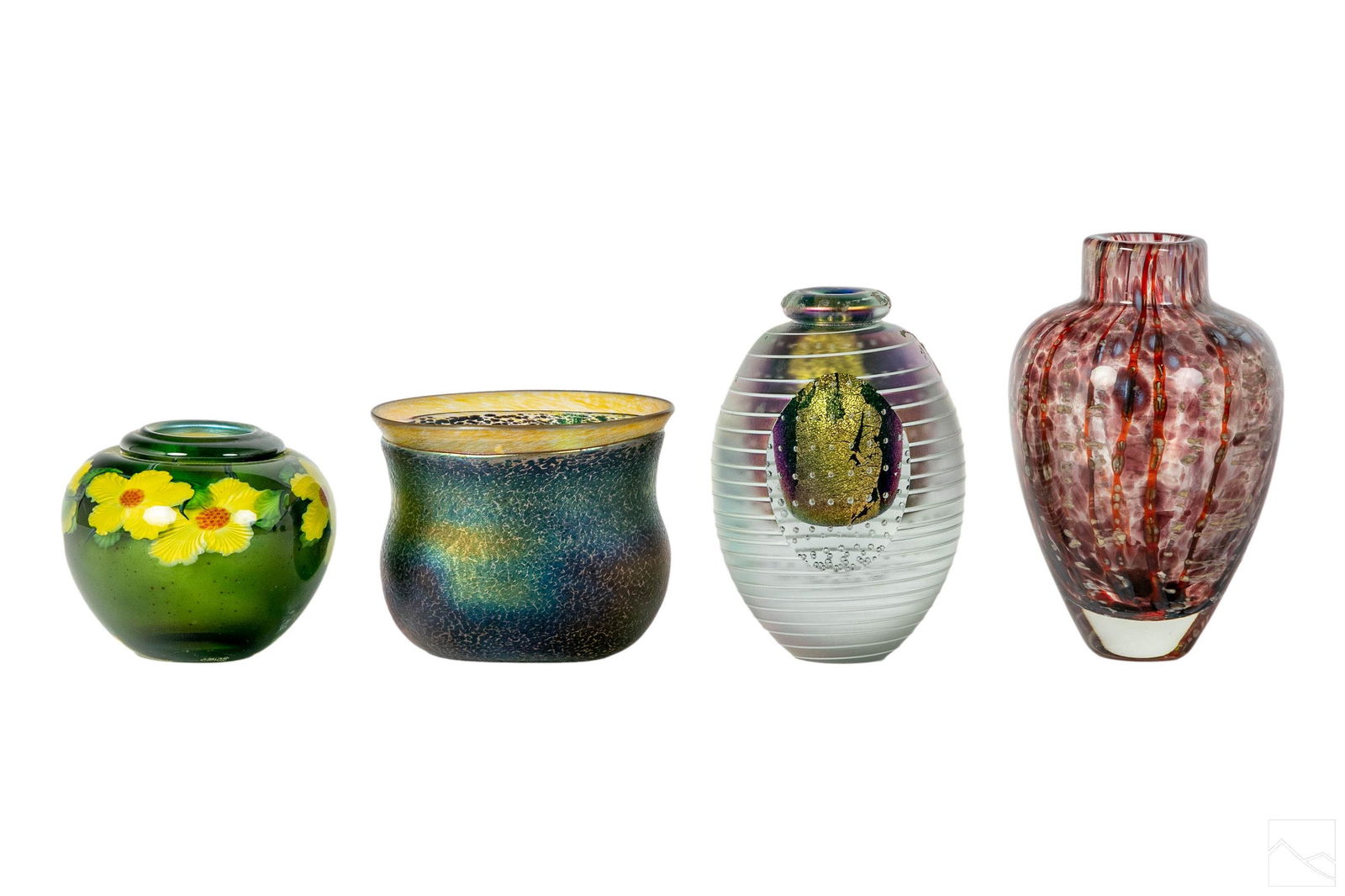 Lundberg Eickholt & Lindsay Studio Art Glass Lot (1 of 9)