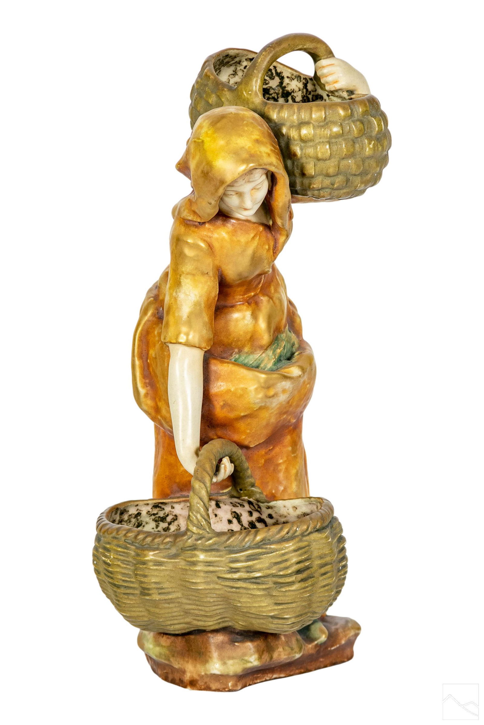 Amphora Teplitz Austrian Art Nouveau Figure Statue (1 of 8)