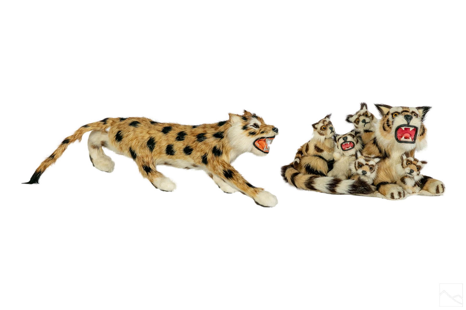 Jungle Cat Tiger & Leopard Wildlife Doll Figurines (1 of 5)