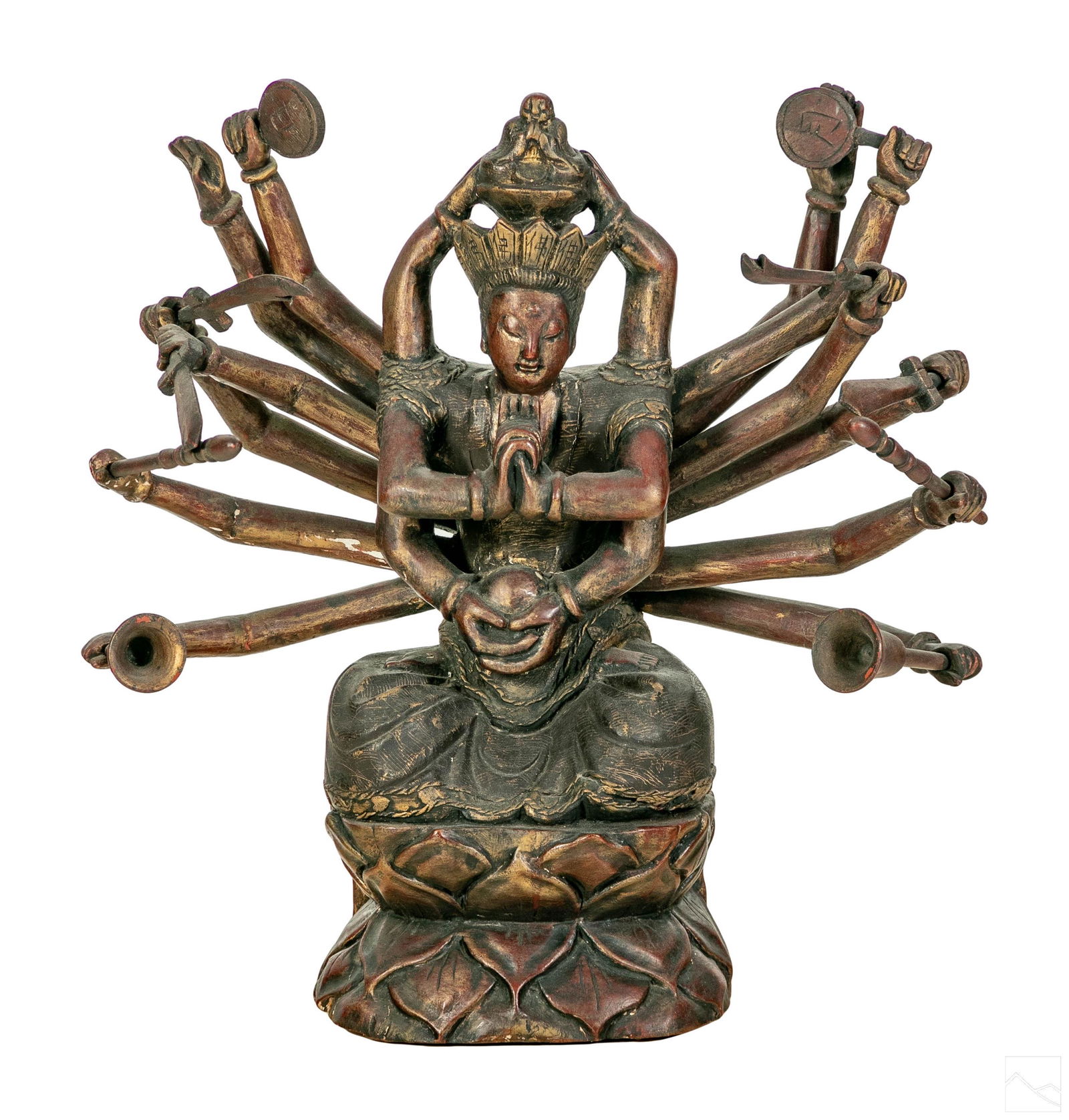 Southeast Asian Buddha Avalokiteshvara Sculpture (1 of 7)