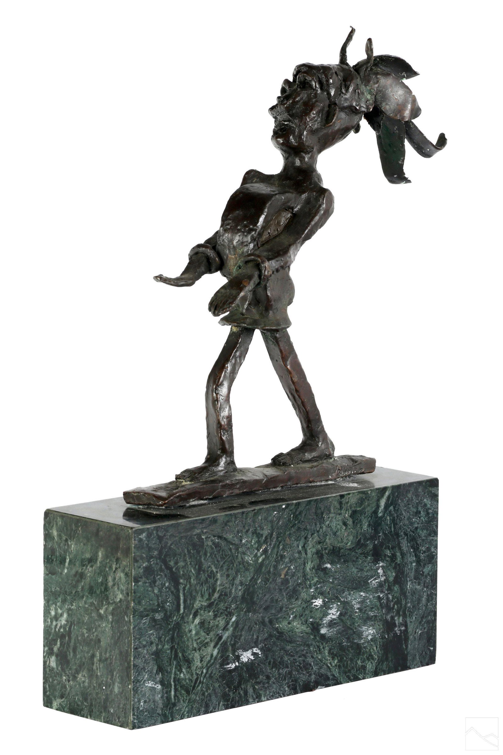J James Akston 1898-1983 Abstract Bronze Sculpture (1 of 8)