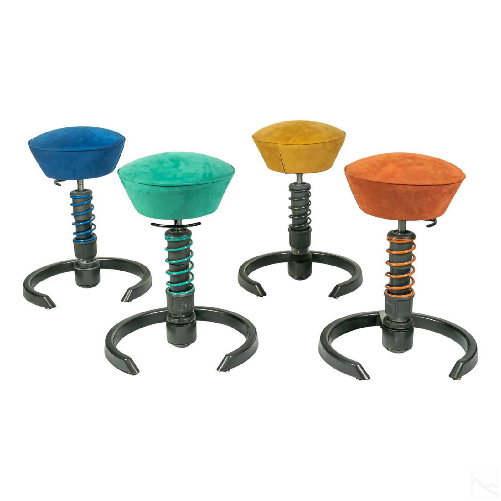 Via Swopper SET of 4 Ergonomic Springing Bar Stool (1 of 10)