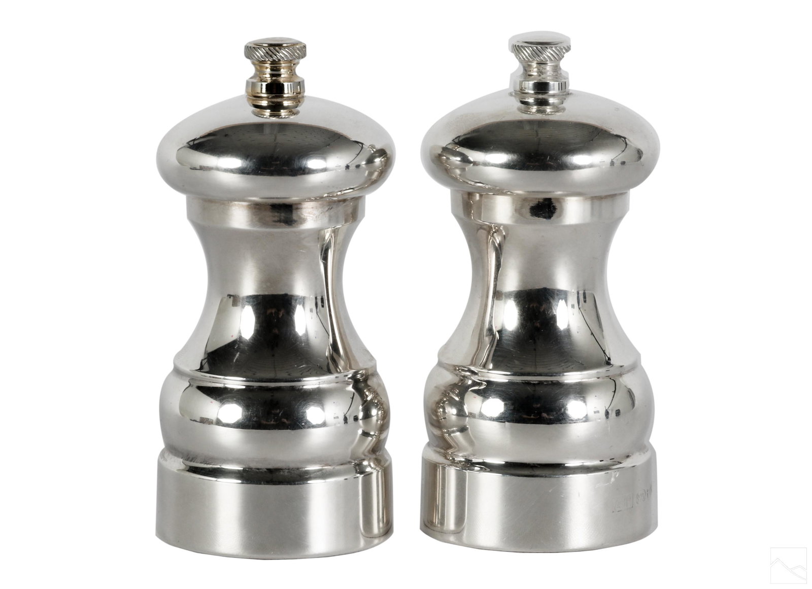 English 925 Sterling Silver Salt & Pepper Grinders (1 of 4)