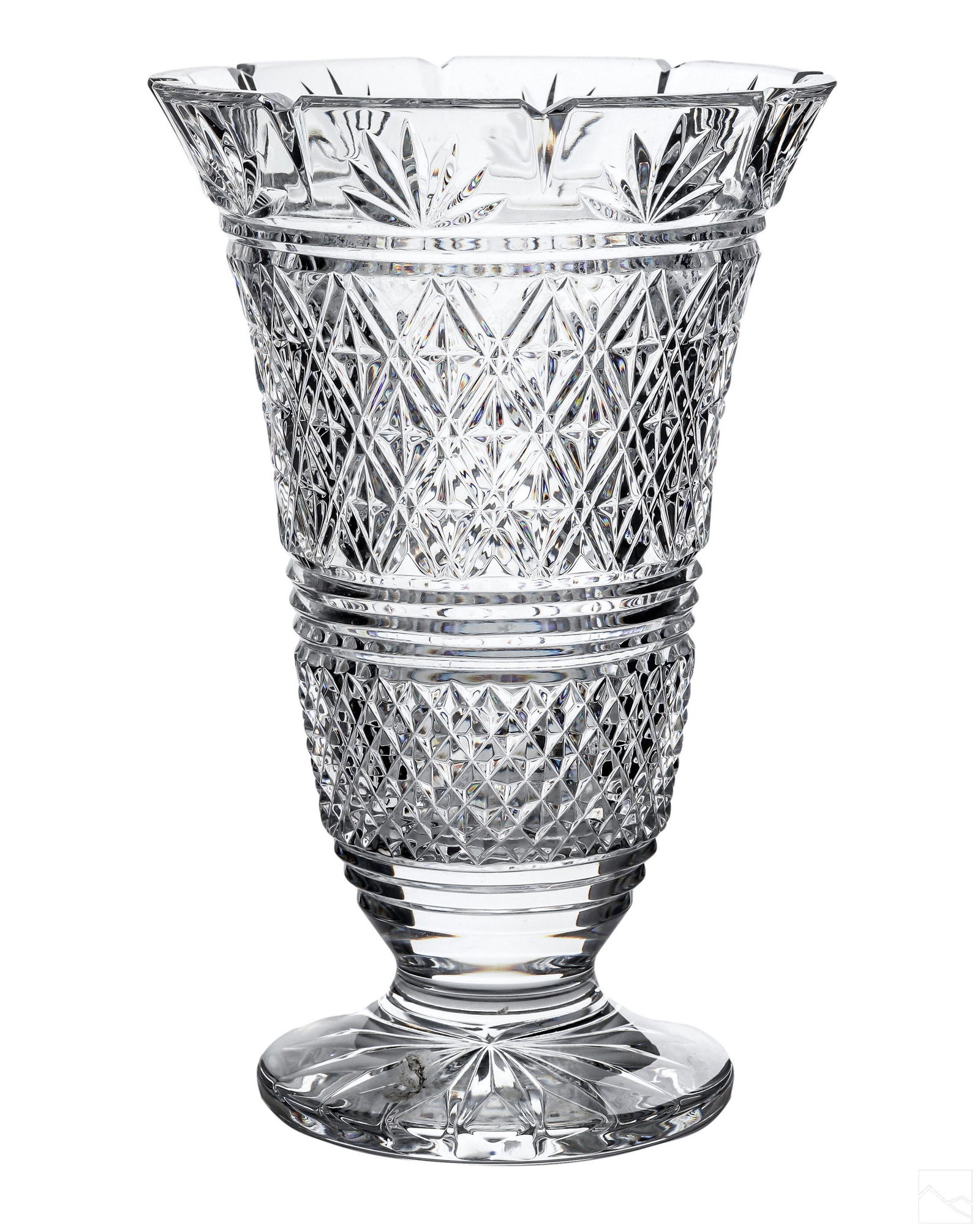 Waterford Irish Crystal Georgian Strawberry Vase (1 of 5)