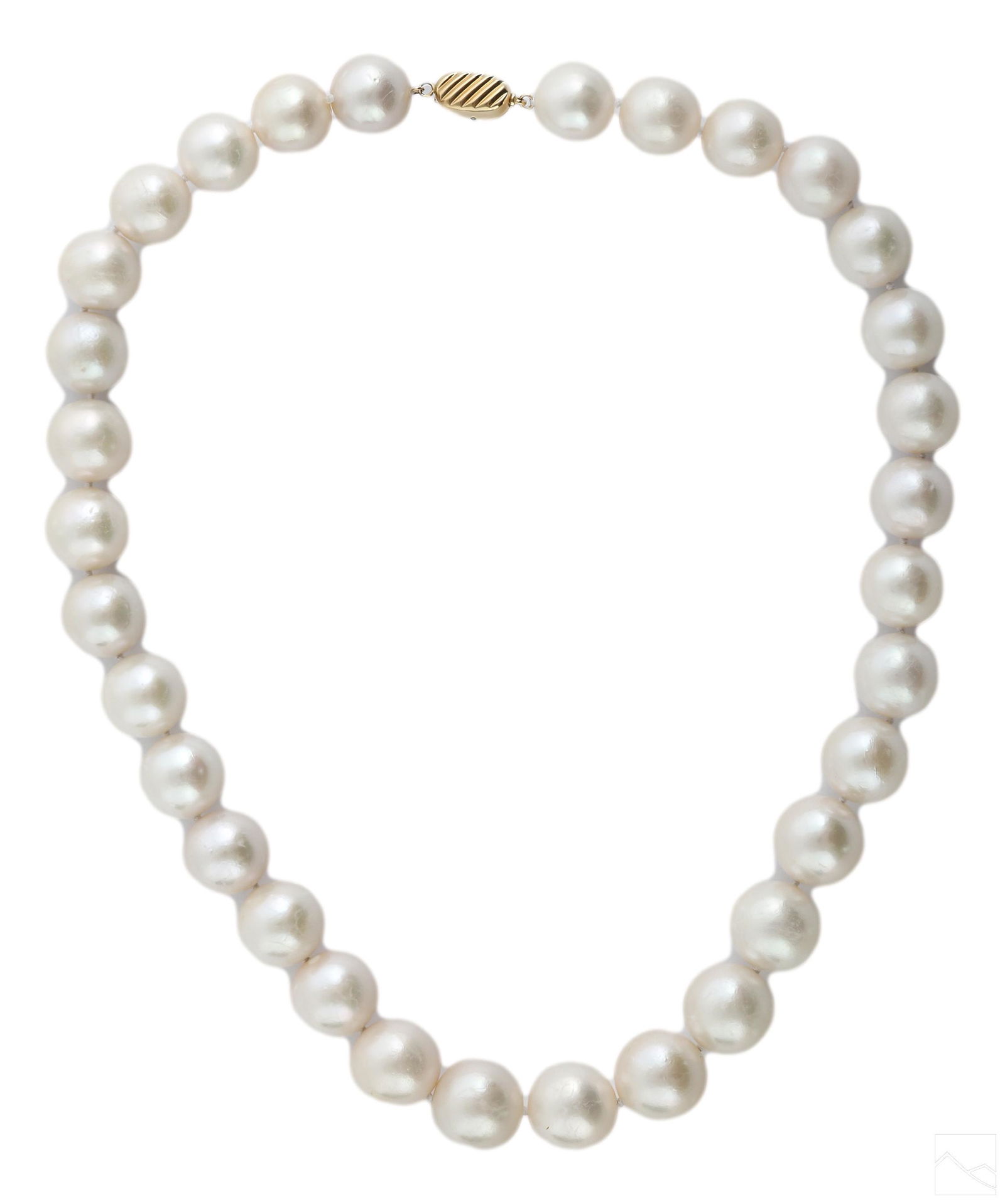 18K Gold Ladies Luxury South Seas Pearls Necklace (1 of 4)