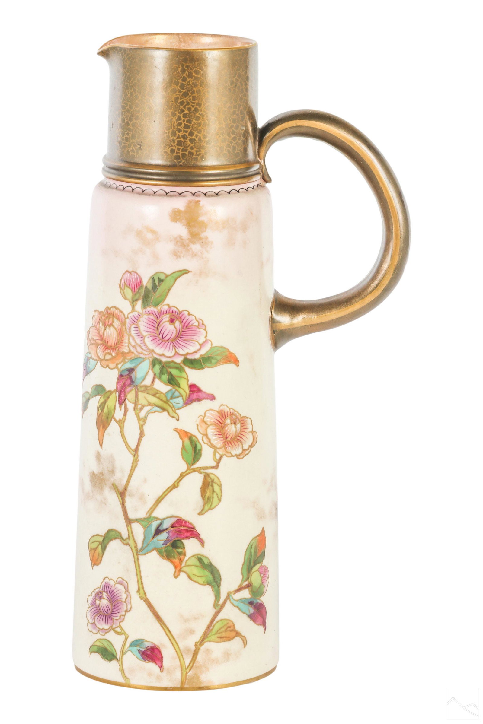 Doulton Burslem Victorian Porcelain Vessel Pitcher (1 of 6)
