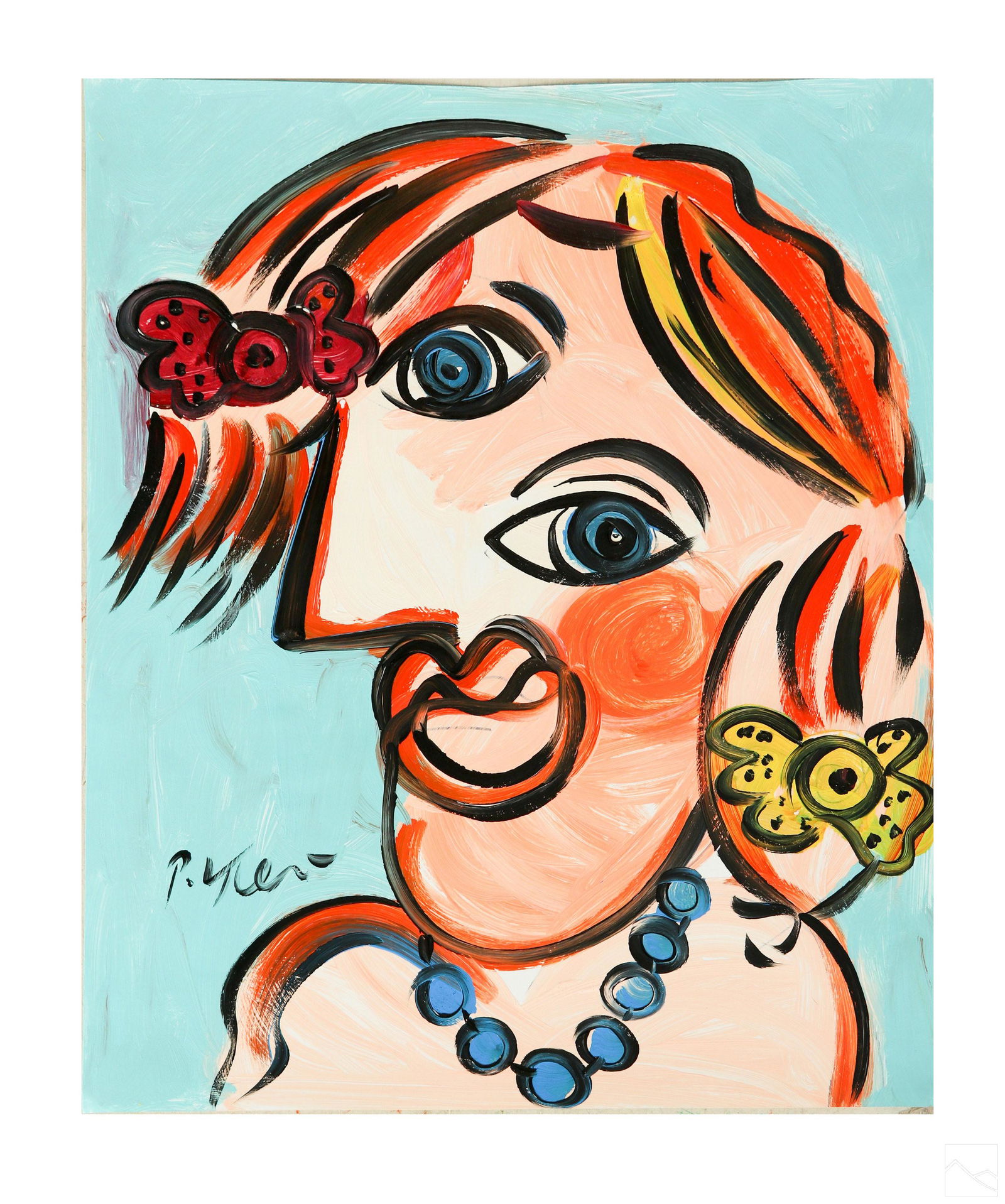 Peter Keil b.1942 Ginger Grant Abstract Painting (1 of 5)