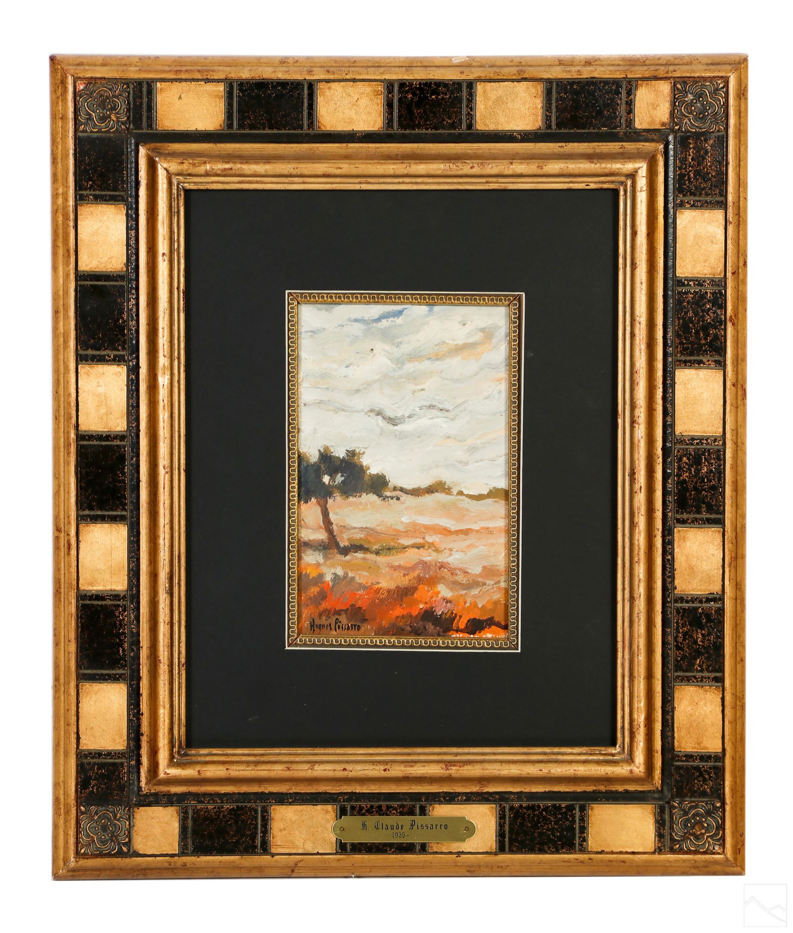 Hugues Claude Pissarro b.1935 Landscape Painting (1 of 5)