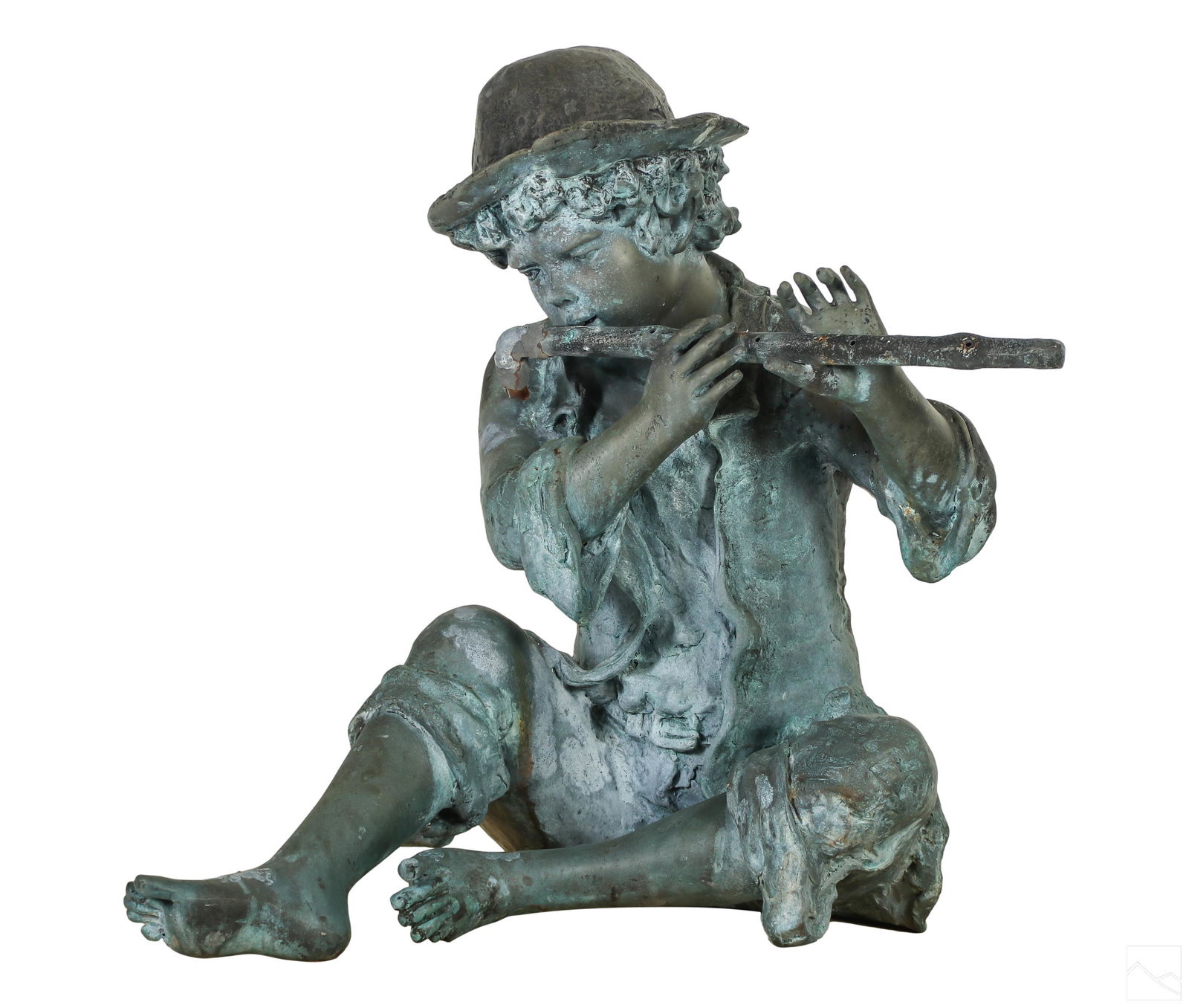 Life Size Bronze Boy Flute Player Garden Sculpture Nov 30, 2022