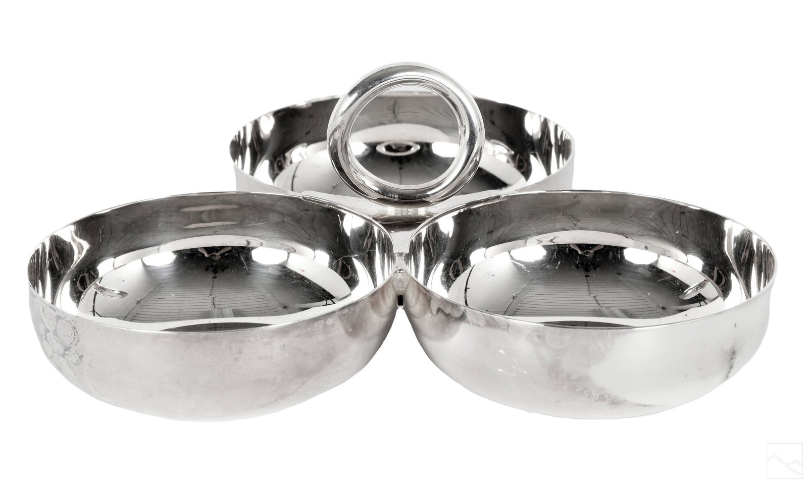 Christofle Andree Putnam Vertigo Silver Plate Dish (1 of 6)
