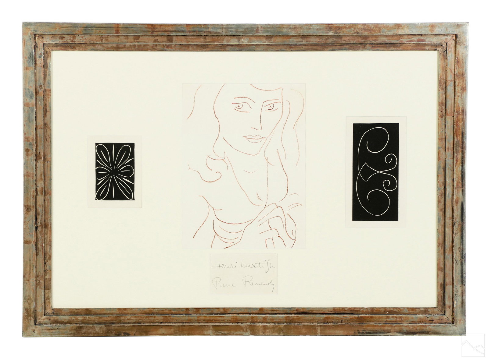 Henri Matisse 1869-1954 Visages Lithographs FRAMED (1 of 7)