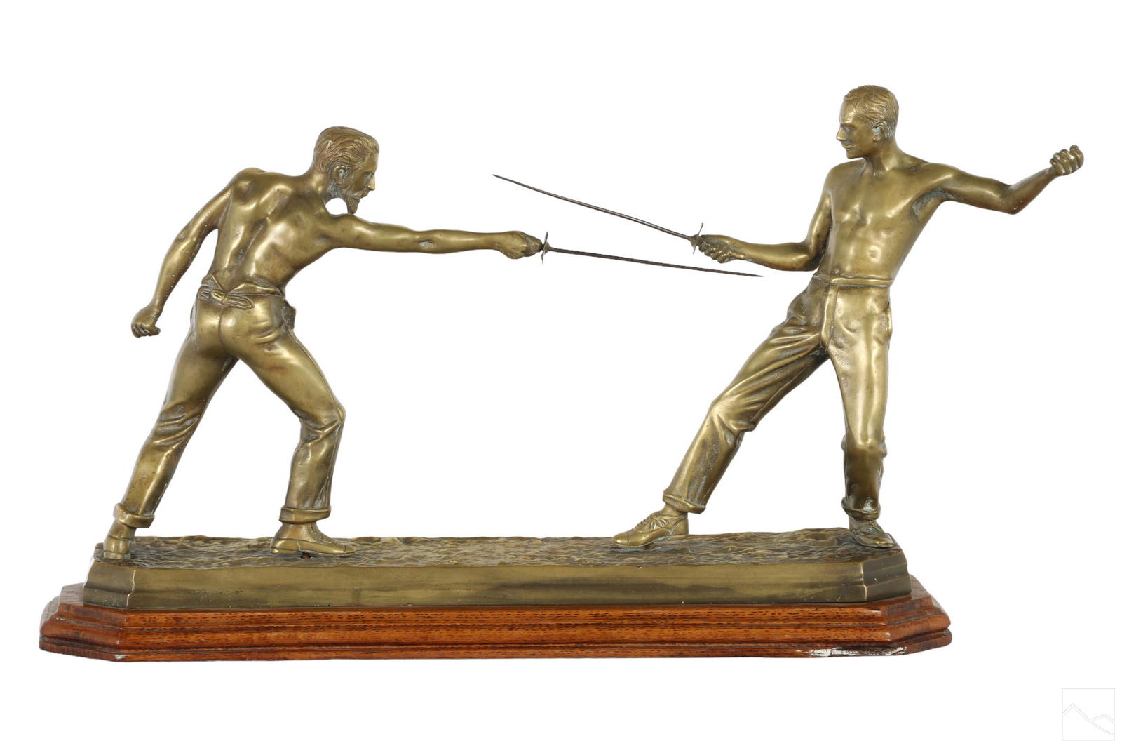 19C. Bronze Sculpture Le Duel Manner Nicolas Mayer (1 of 6)