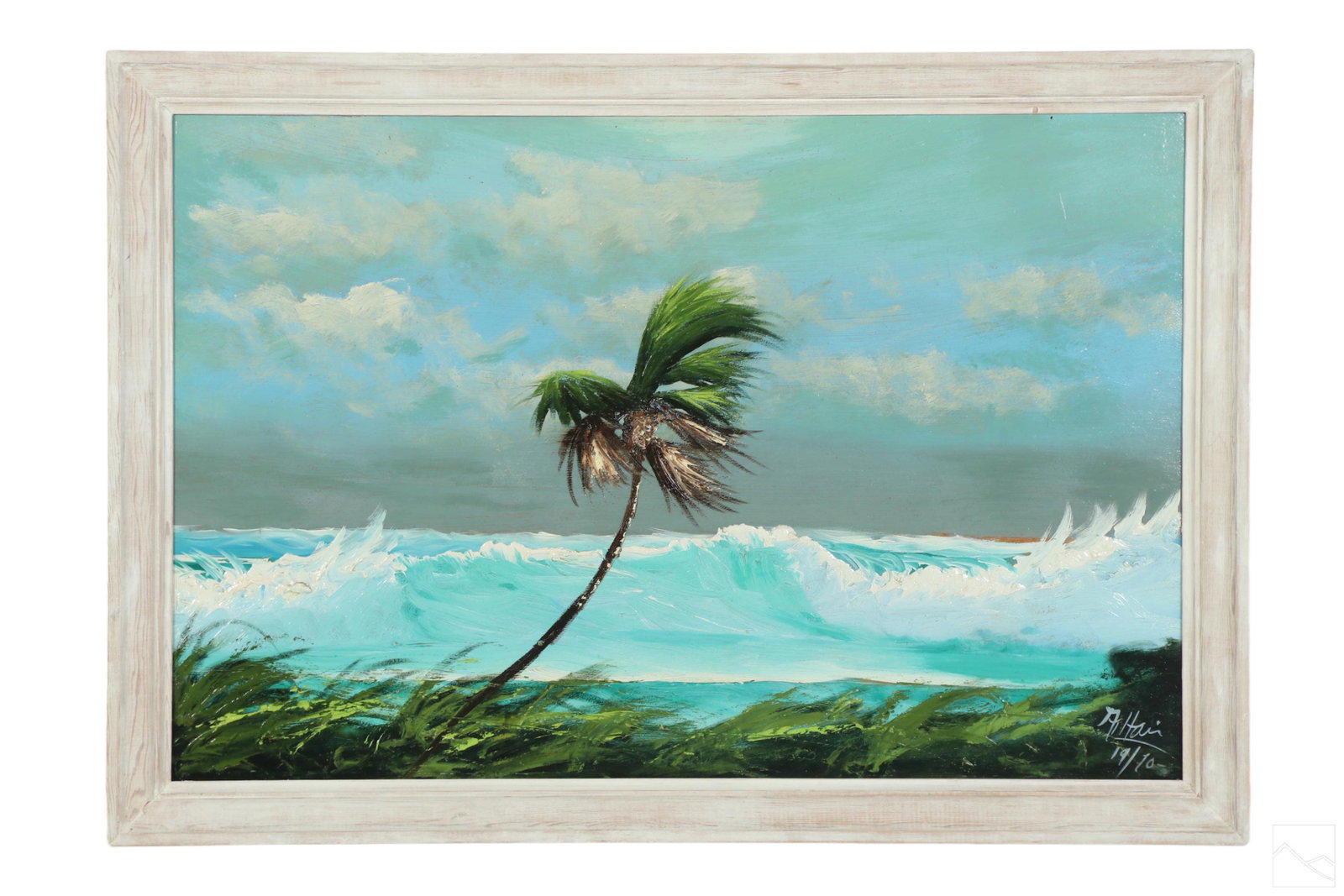 Alfred Hair 1941-1971 Florida Seascape Painting (1 of 6)