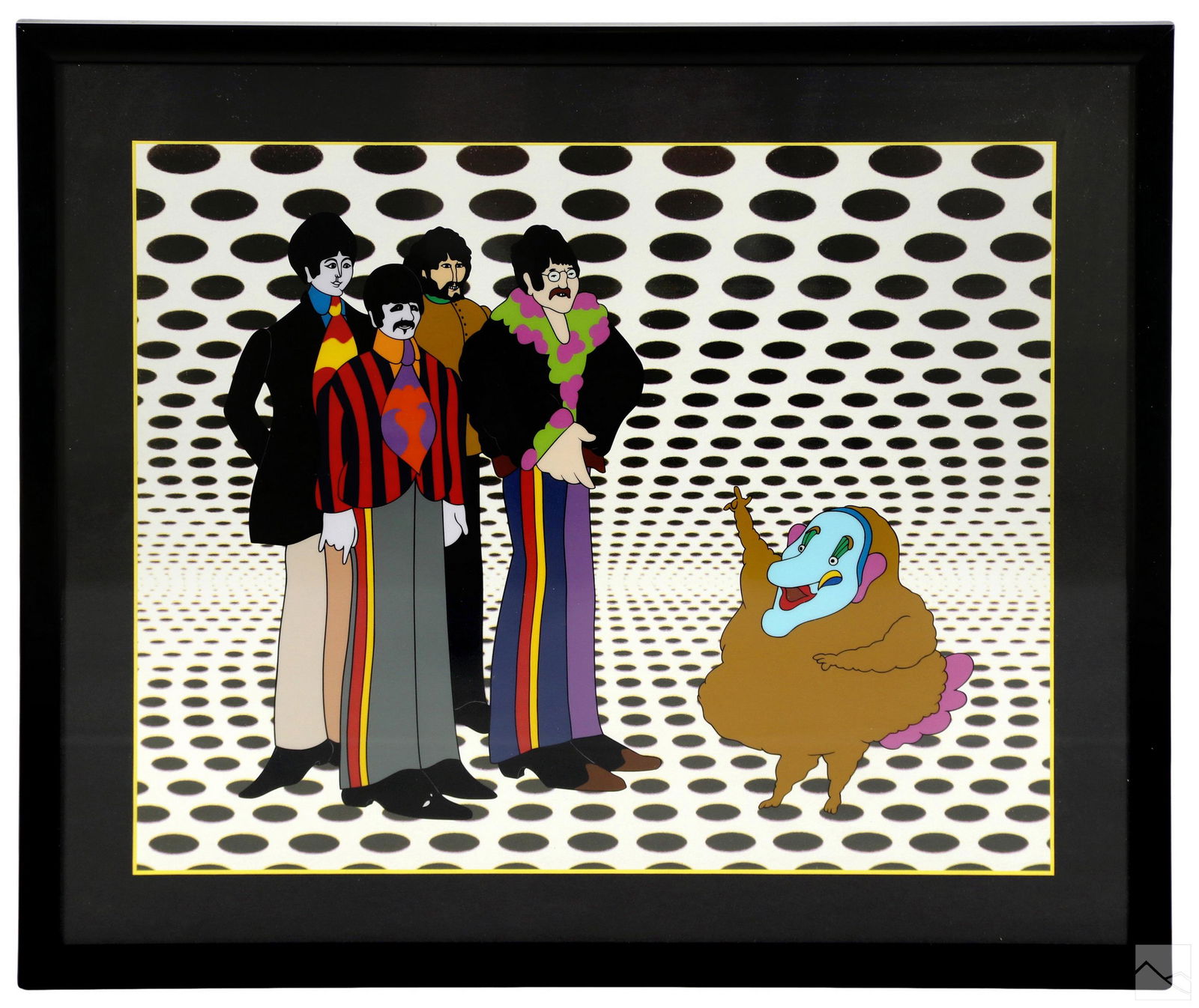 The Beatles Yellow Submarine LE Animation Cel COA (1 of 4)
