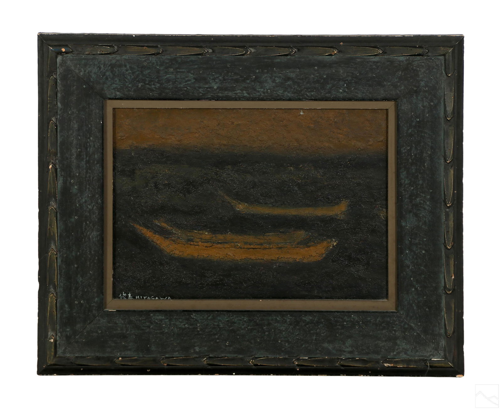 Toshiharu Kitagawa 1942-2003 Japan Marine Painting (1 of 6)