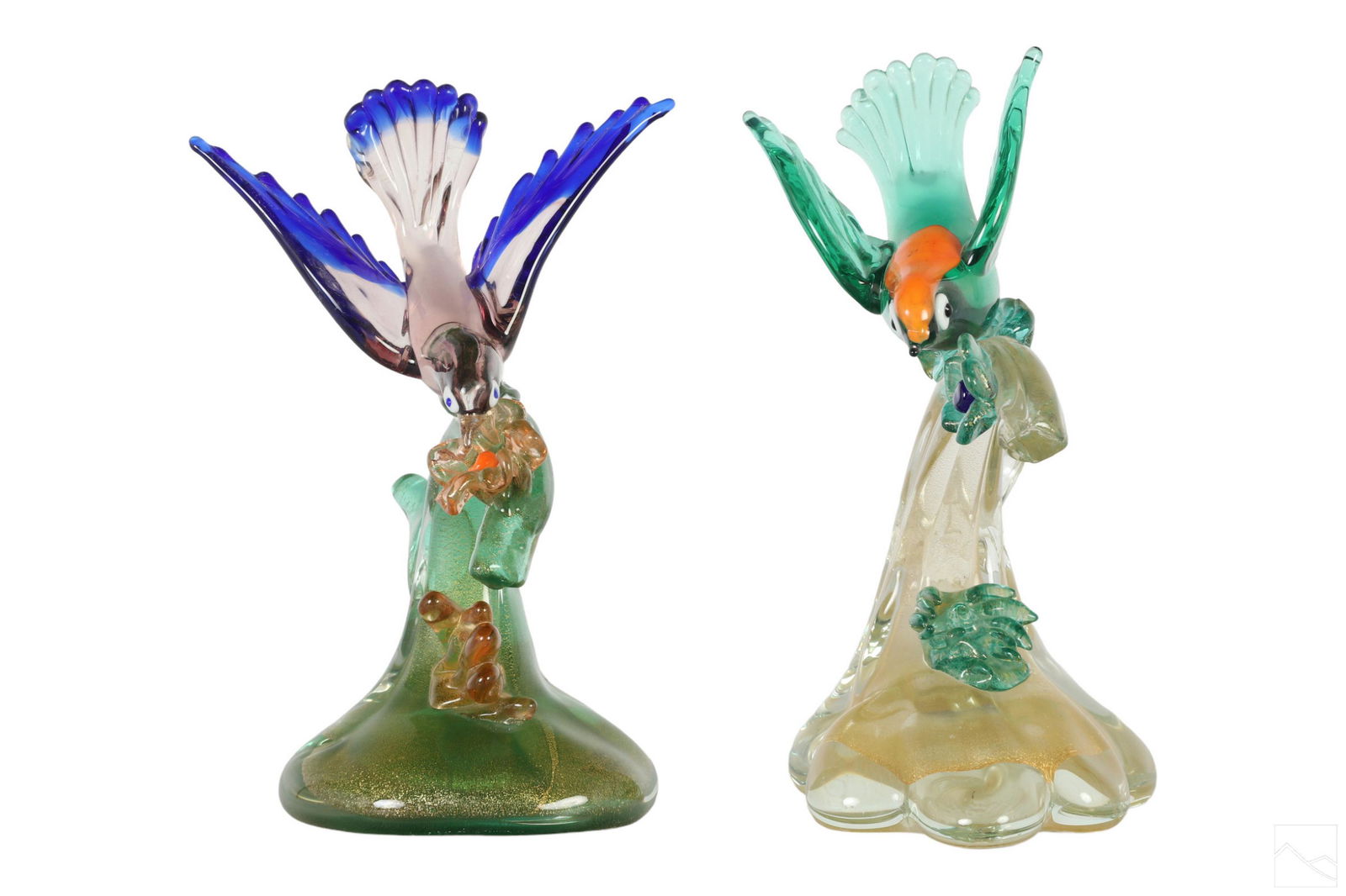Murano Salviati Venetian Art Glass Bird Sculptures (1 of 5)