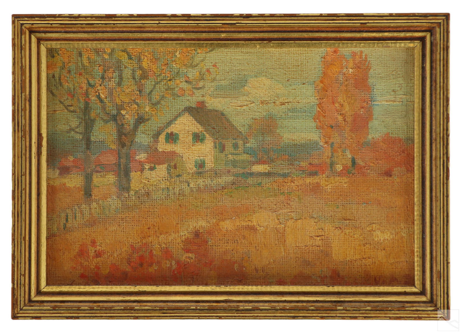 19C Landscape Painting attributed to Victor Julius (1 of 6)