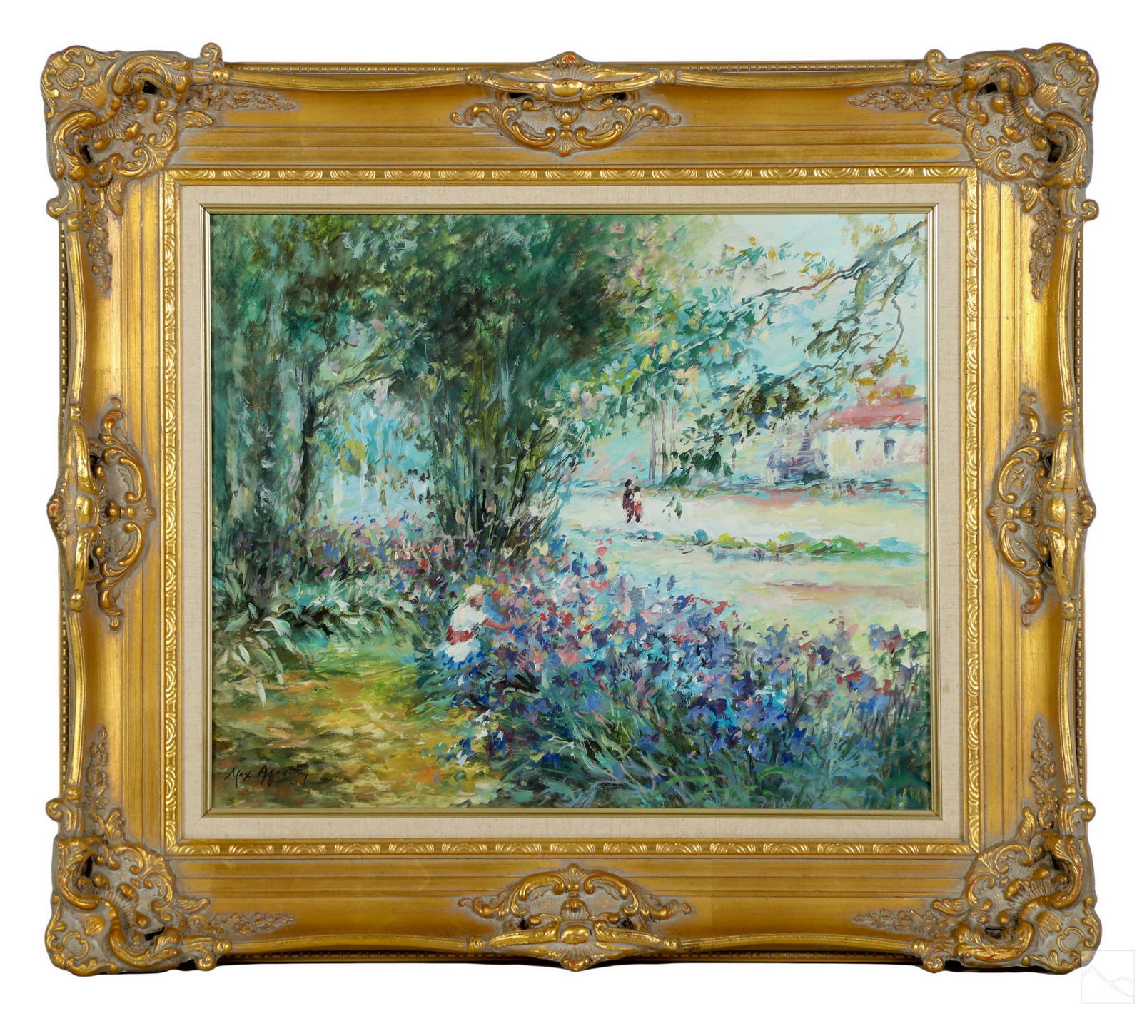 Max M Agostini 1914-1997 French Landscape Painting (1 of 4)