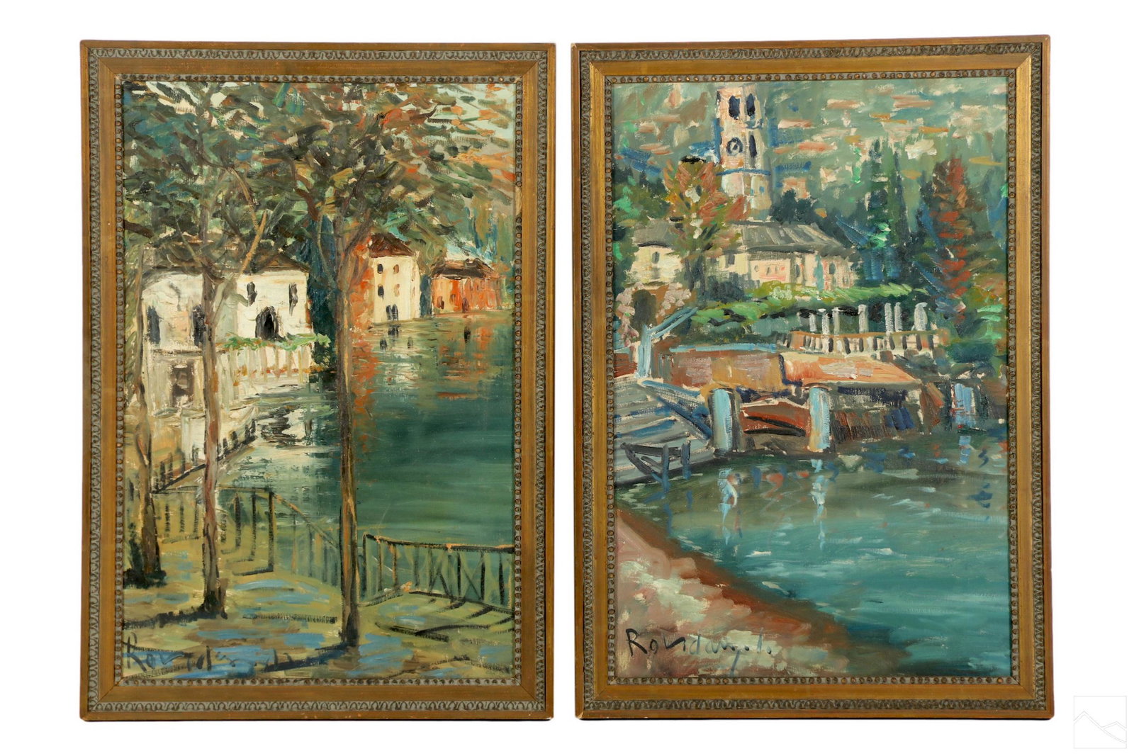 Rovida 20C Modern European Landscape Oil Paintings (1 of 6)