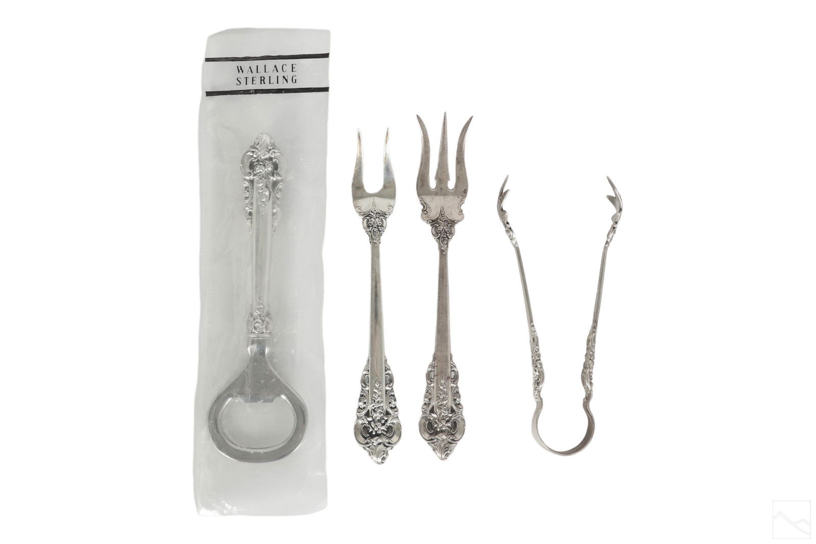 Wallace Grand Baroque Sterling Silver 4pc LOT 134g (1 of 5)