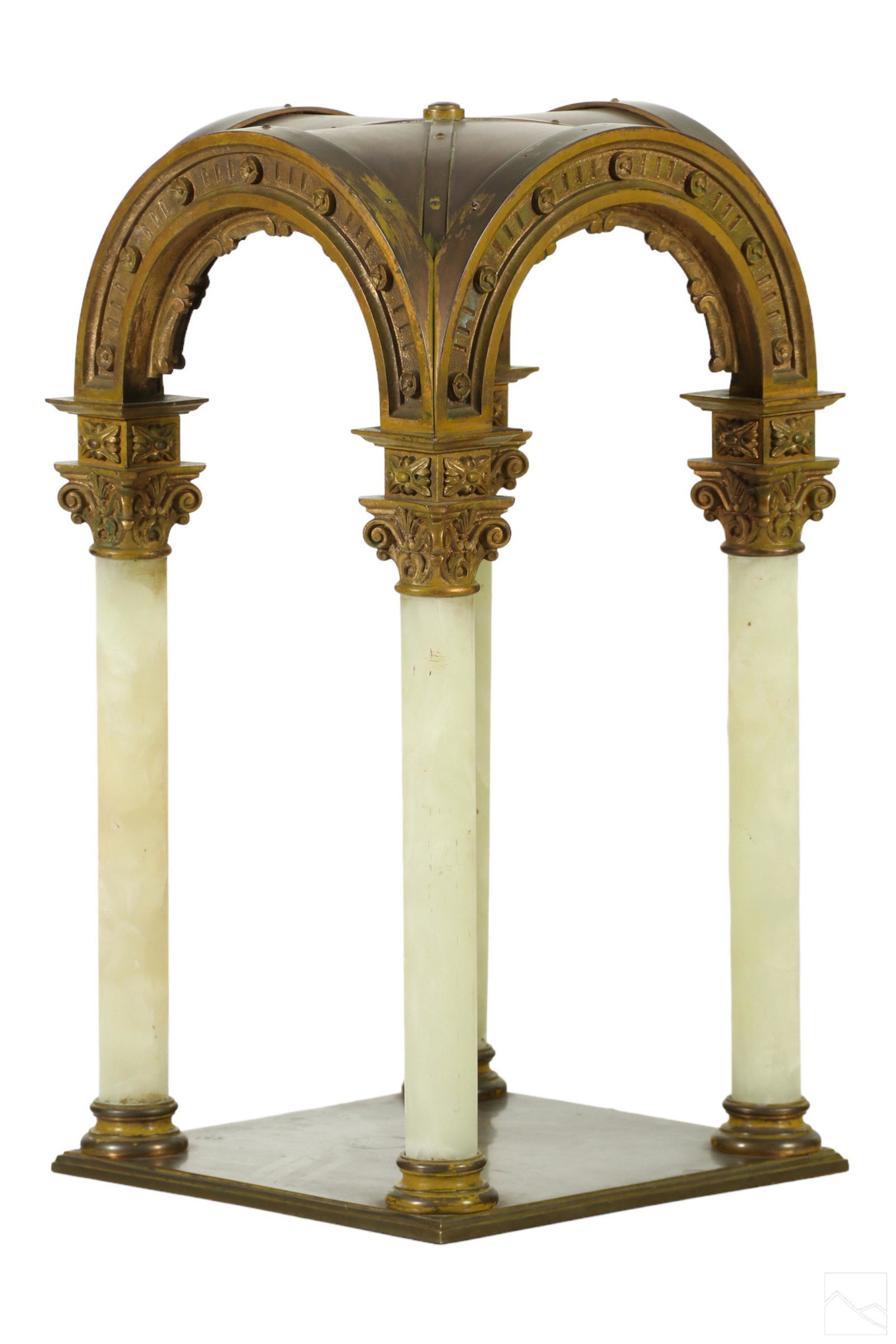 19C Italian Rococo Column Arch Religious Reliquary (1 of 7)