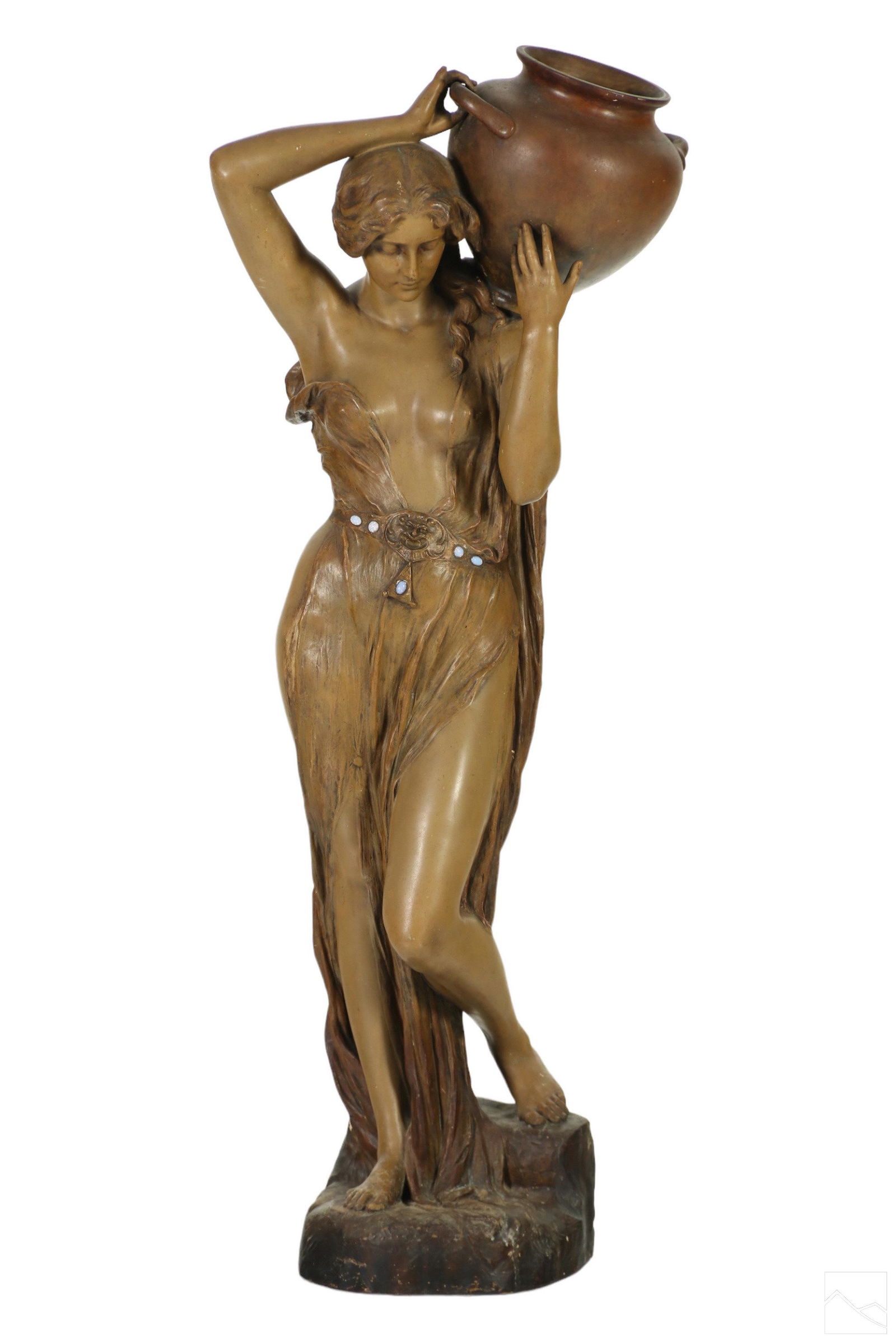 Goldscheider Austrian Neoclassical Pottery Statue (1 of 12)