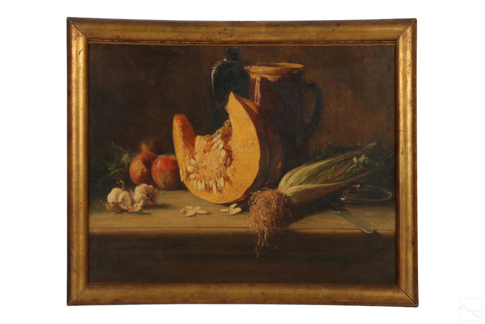 Henri Biva 1848-1929 Still Life Antique Painting (1 of 4)