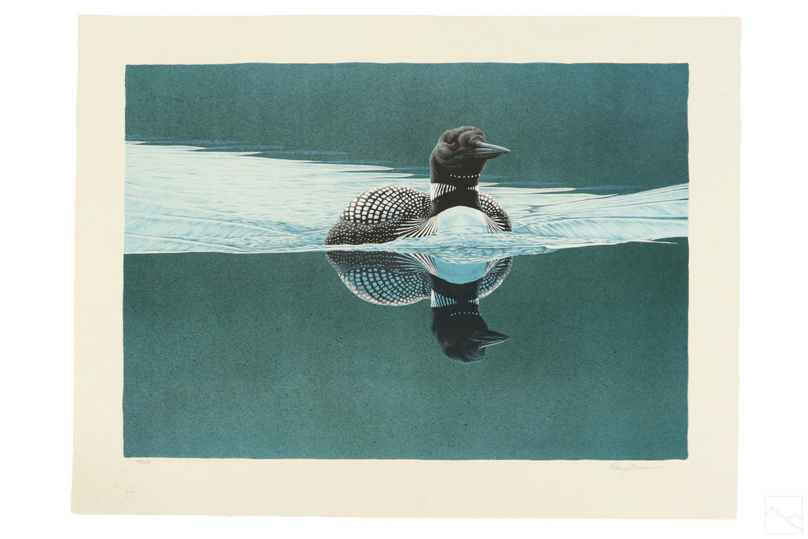 Keith Brockie b.1955 Wildlife Bird LE Litho SIGNED (1 of 5)