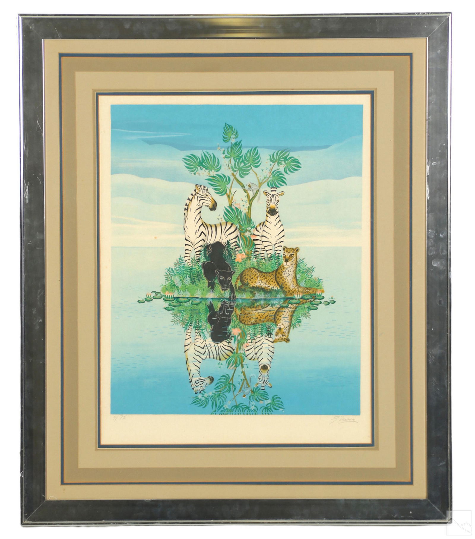 Gustavo Novoa b.1941 Mystic Island LE Litho SIGNED (1 of 5)