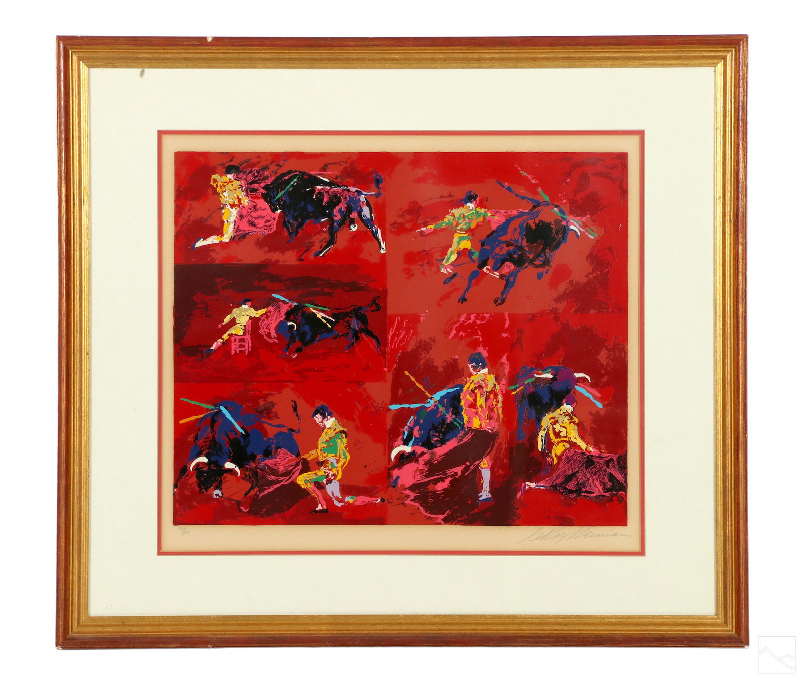 LeRoy Neiman 1921-2012 Corrida LE Serigraph SIGNED (1 of 6)