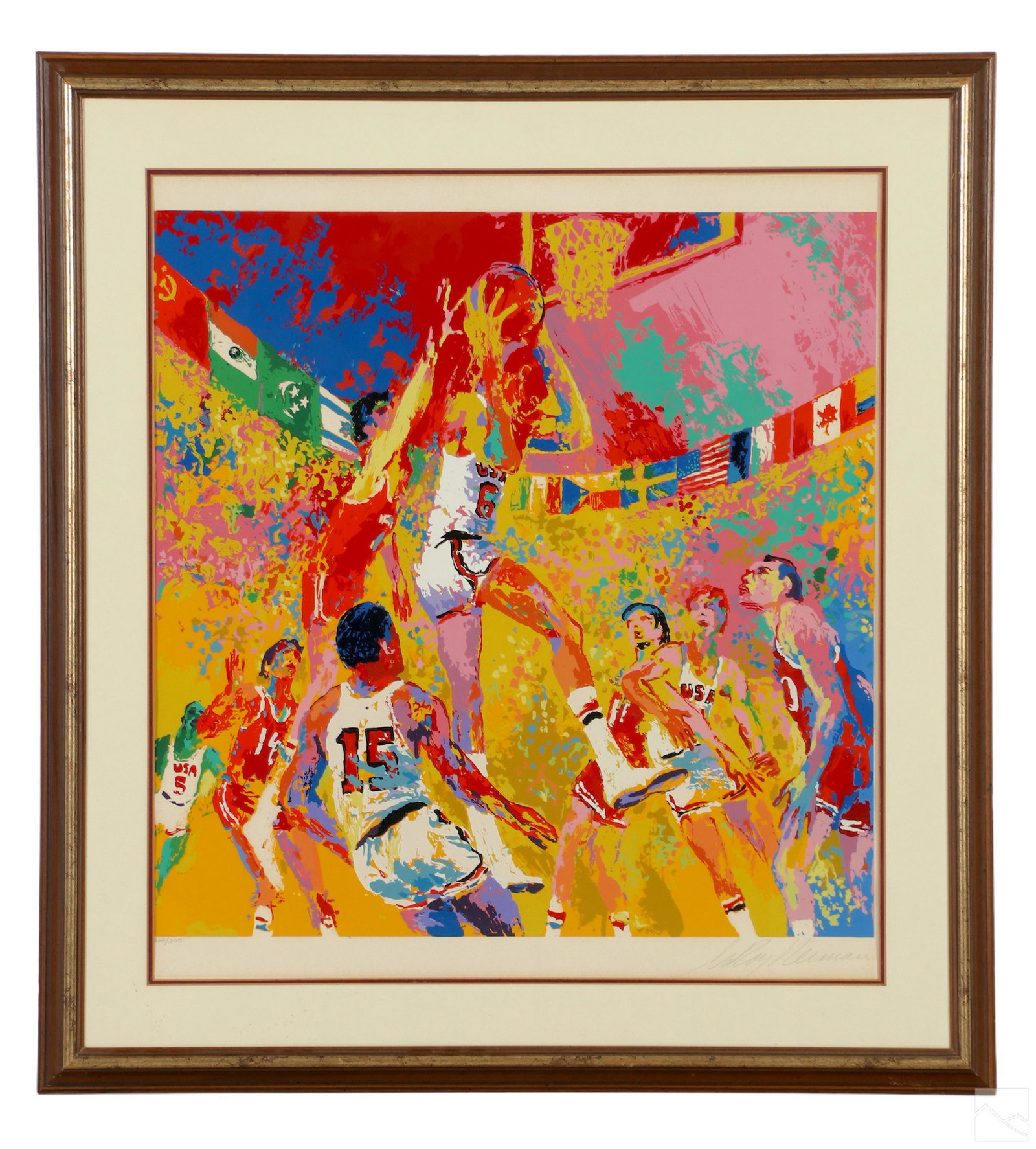 LeRoy Neiman 1921-2012 Olympic LE Serigraph SIGNED (1 of 6)