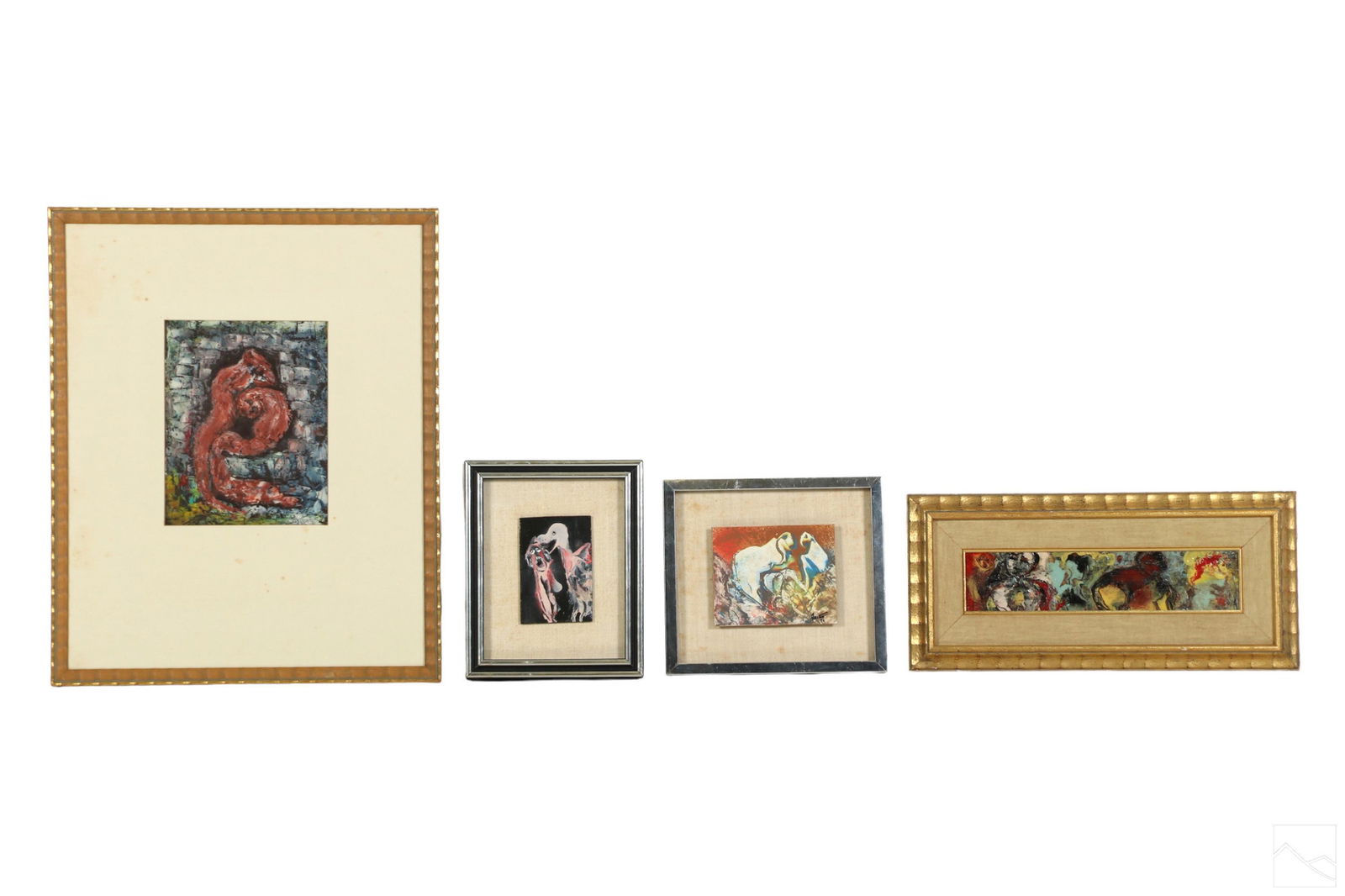 J. James Akston 1898-1983 Paintings 4pc ESTATE LOT (1 of 8)