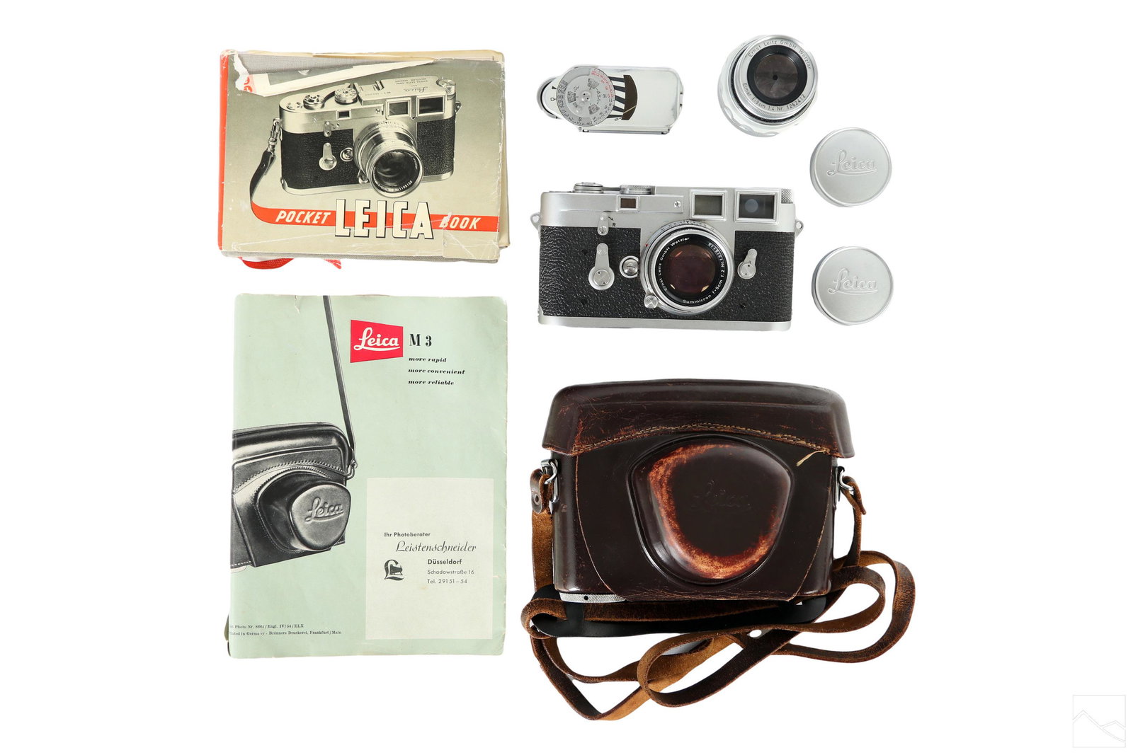 Leica M3 784 102 German Camera with Lens and Meter (1 of 14)