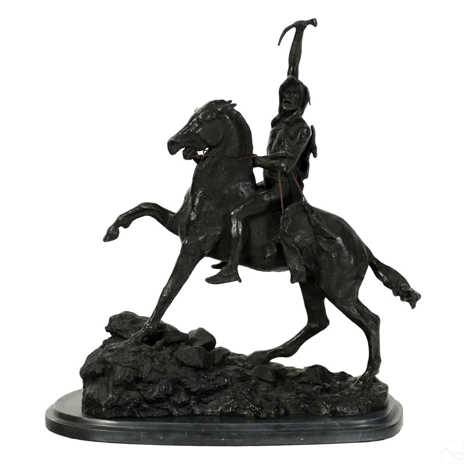 Bronze Western The Scalp Statue after F. Remington (1 of 6)