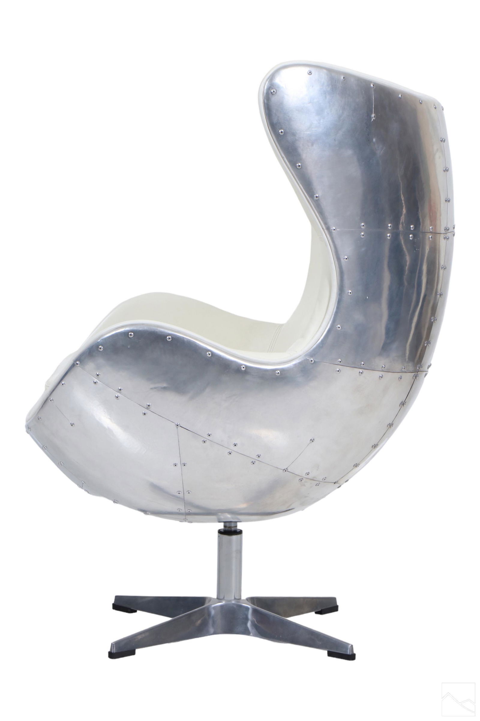 AVIATOR Egg Chair Manner of Restoration Hardware (1 of 5)