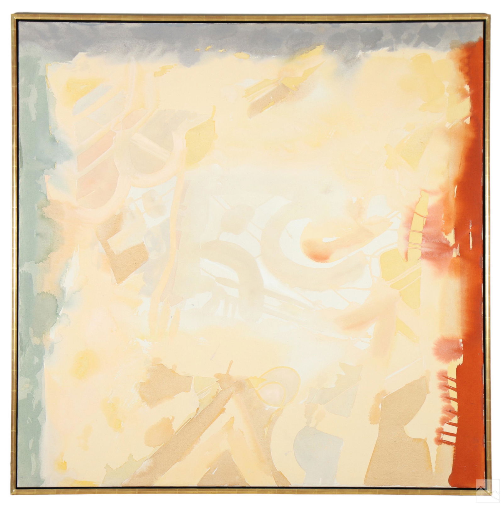 Patrick Humble b.1924 Abstract Wet on Wet Painting (1 of 6)