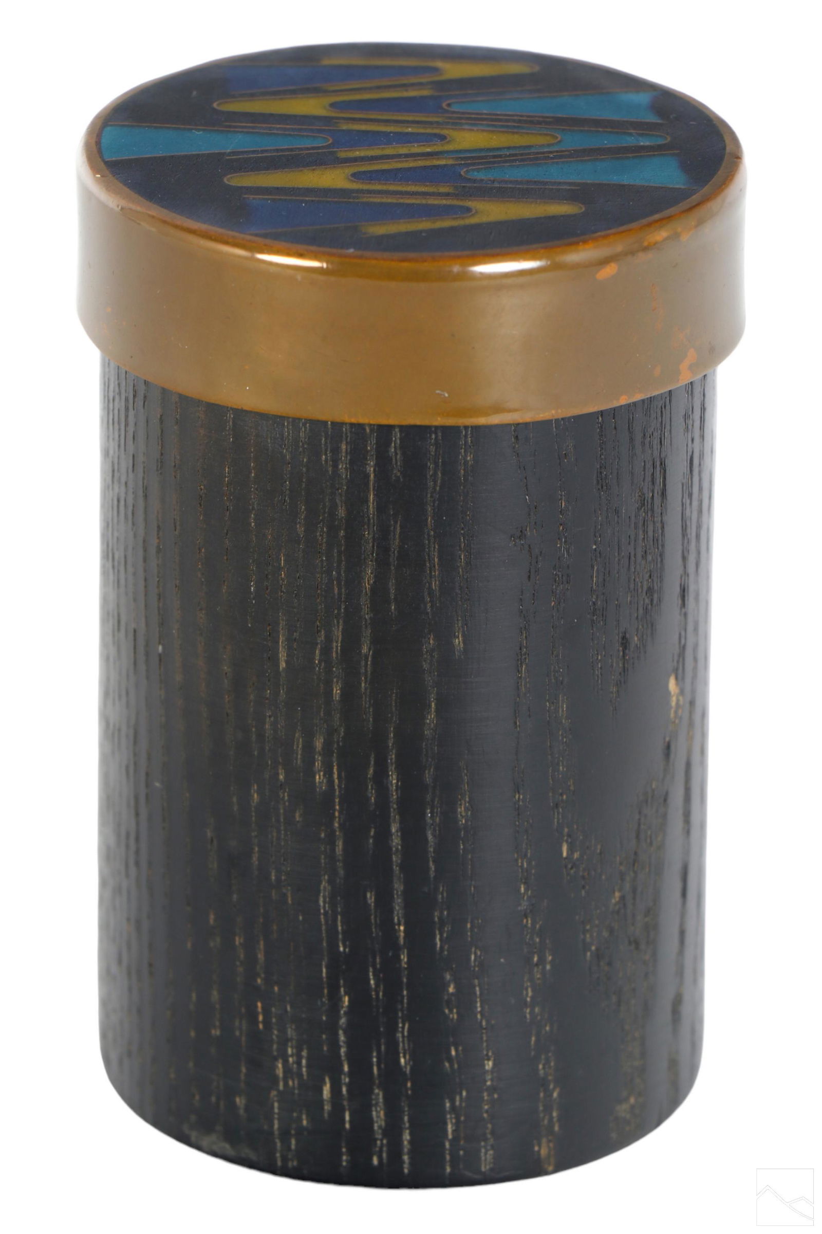 German Enamel Cigarette Box Manner Karl Schibensky (1 of 4)