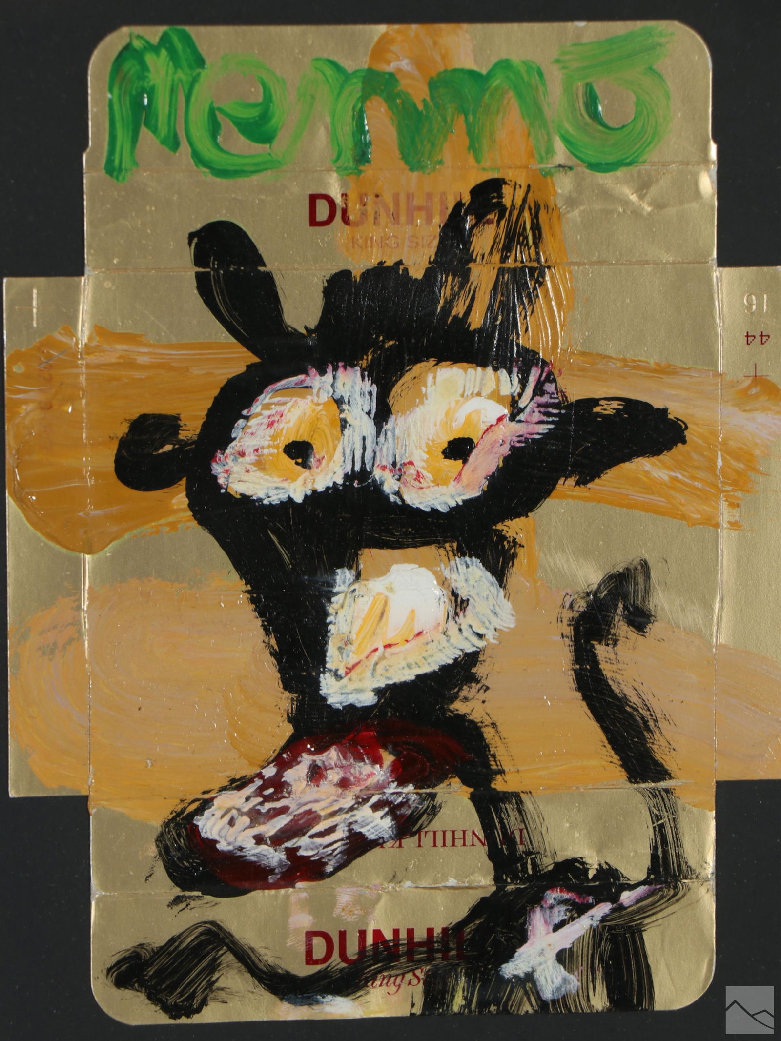 Menno Krant b.1950 Abstract Outsider Art Painting (1 of 5)