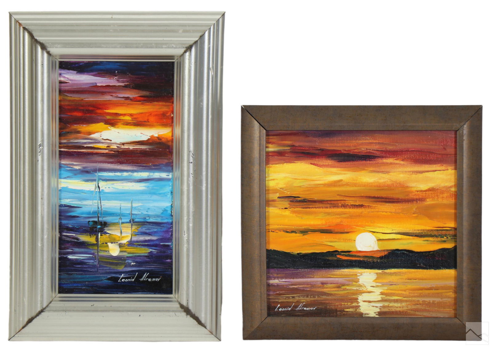 Leonid Afremov 1955-2019 Seascape Painting LOT (1 of 8)