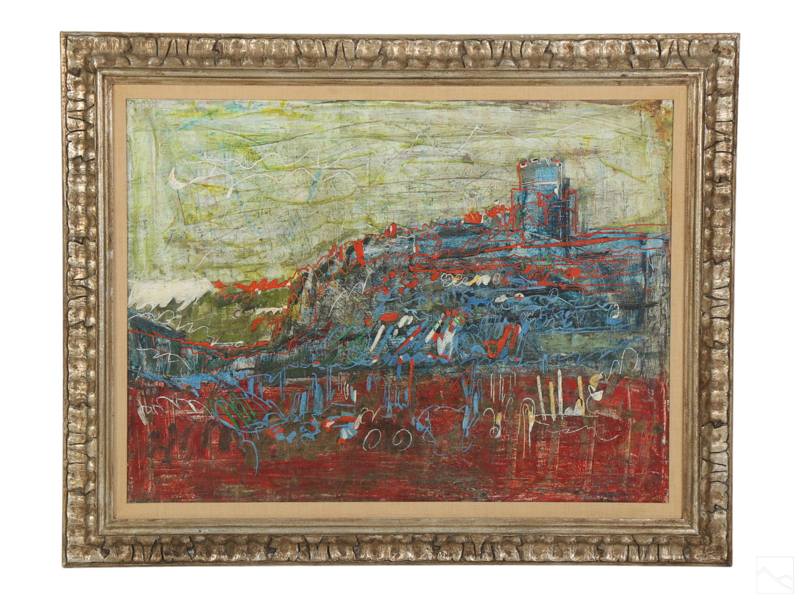 Landscape Oil Painting attributed to Jacques Bleny (1 of 5)