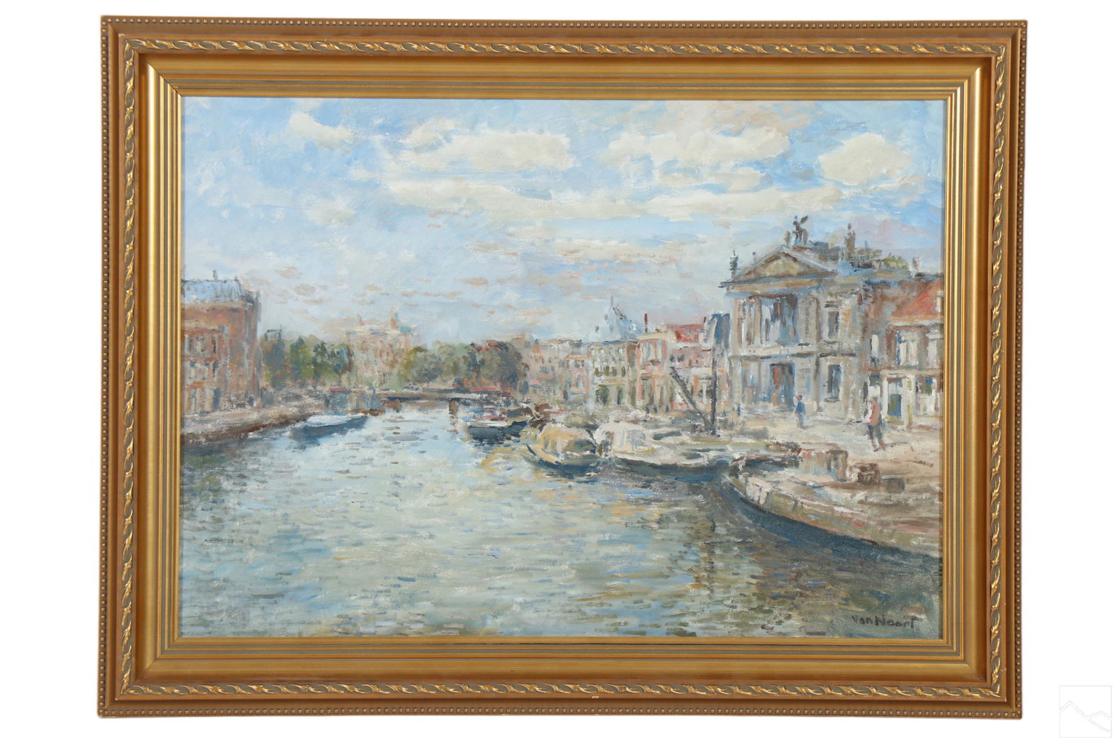 Adrianus C. Van Noort 1914-2003 Landscape Painting (1 of 5)